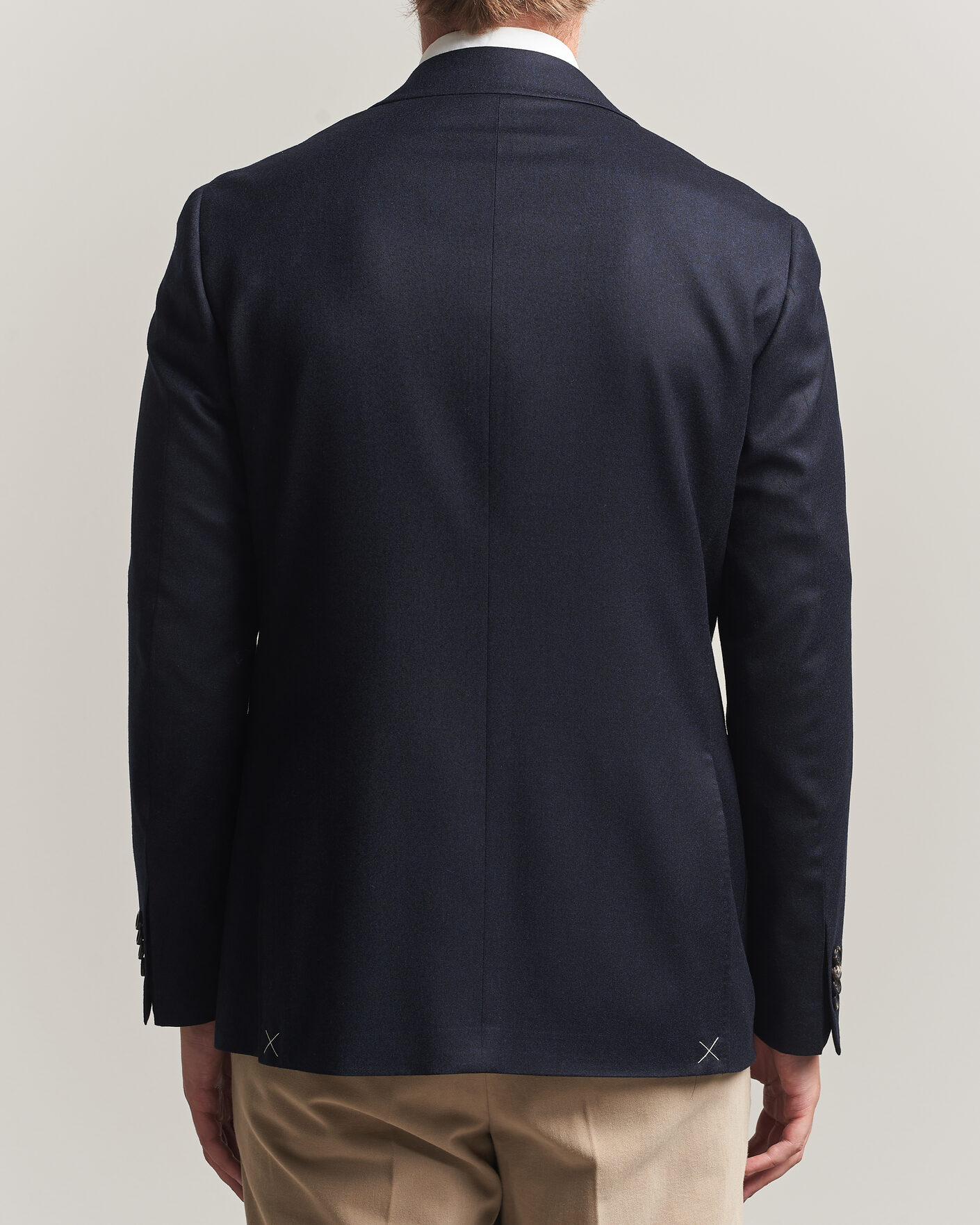 Homme | Blazers | Canali | Kei Impeccabile Flannel Blazer Navy