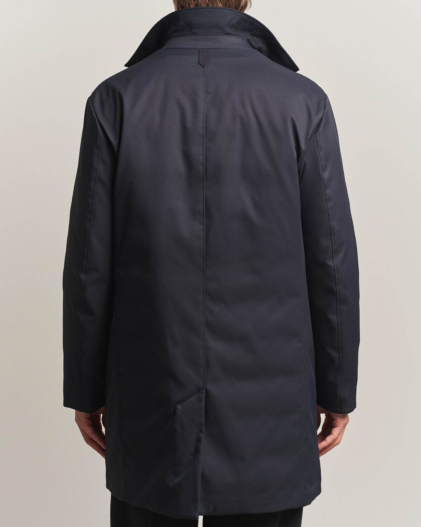 Homme | Manteaux Et Vestes | Canali | Zip Liner Down Coat Navy