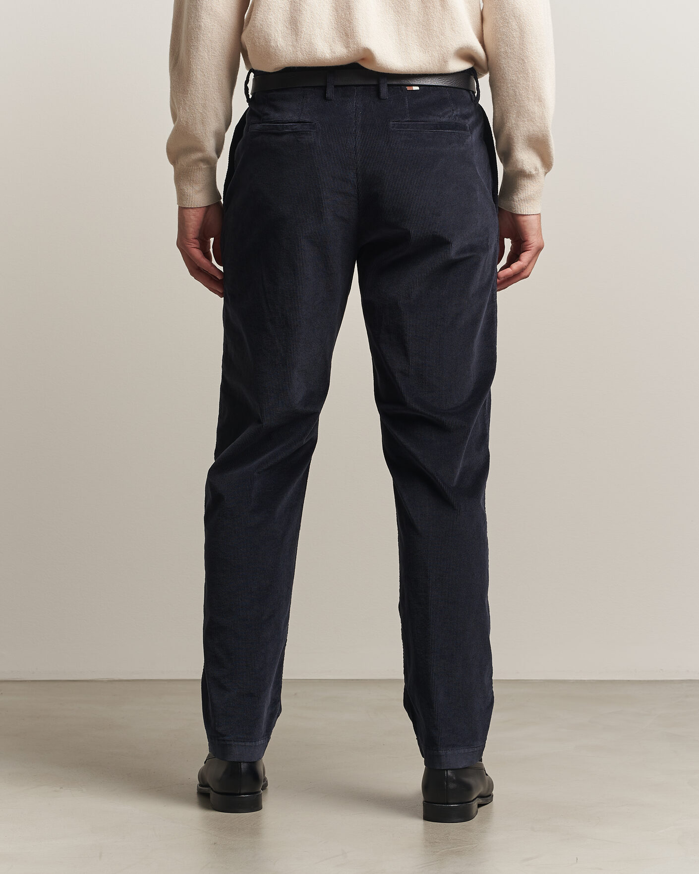 Homme | Pantalons | Canali | Comfort Corduroy Pants Navy