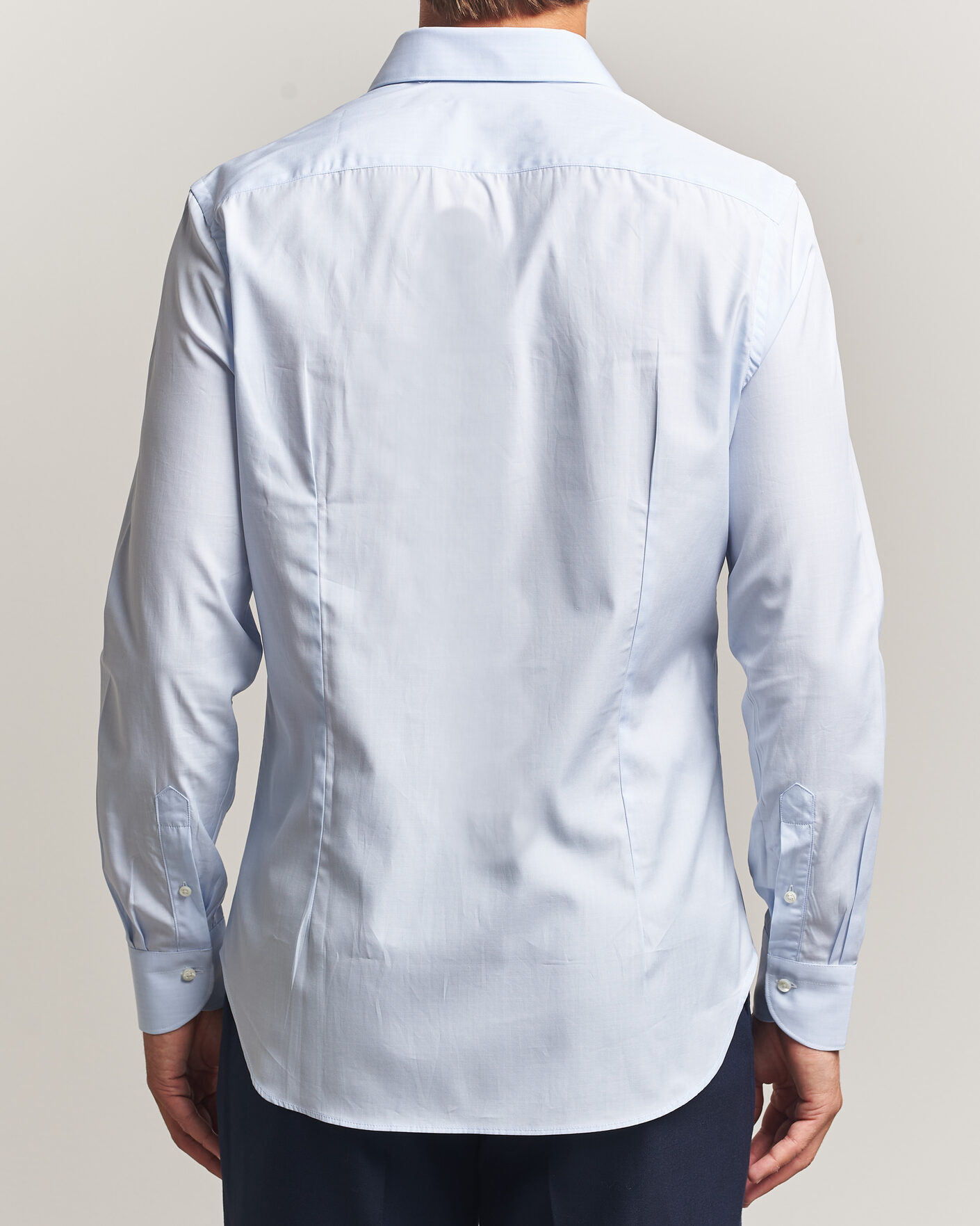 Homme | Chemises | Canali | Slim Fit Dress Shirt Light Blue Check
