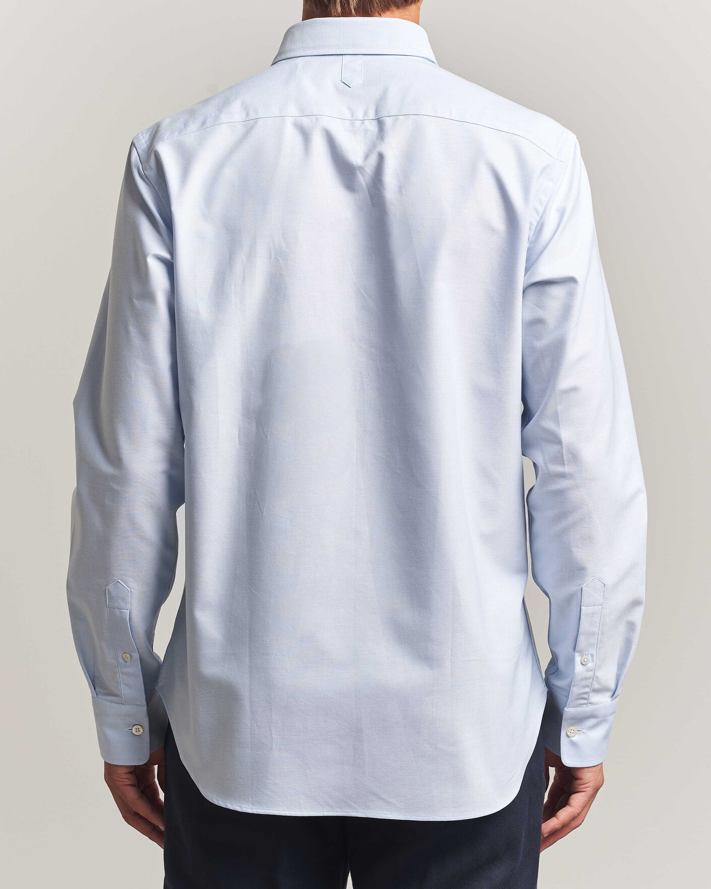 Homme | Chemises | Canali | Oxford Button Down Shirt Light Blue