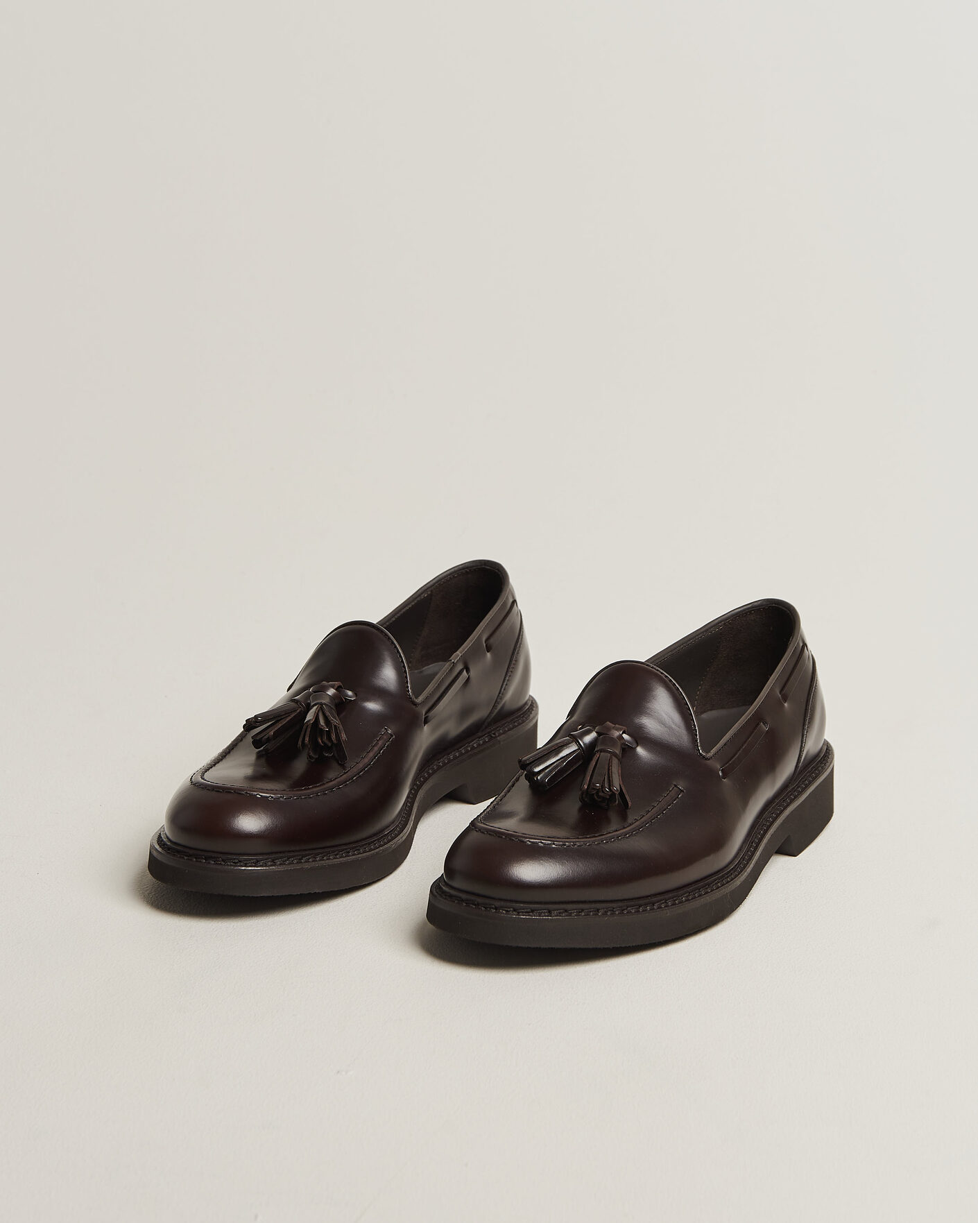 Homme | Loafers | Canali | Tassel Loafers Dark Brown Calf