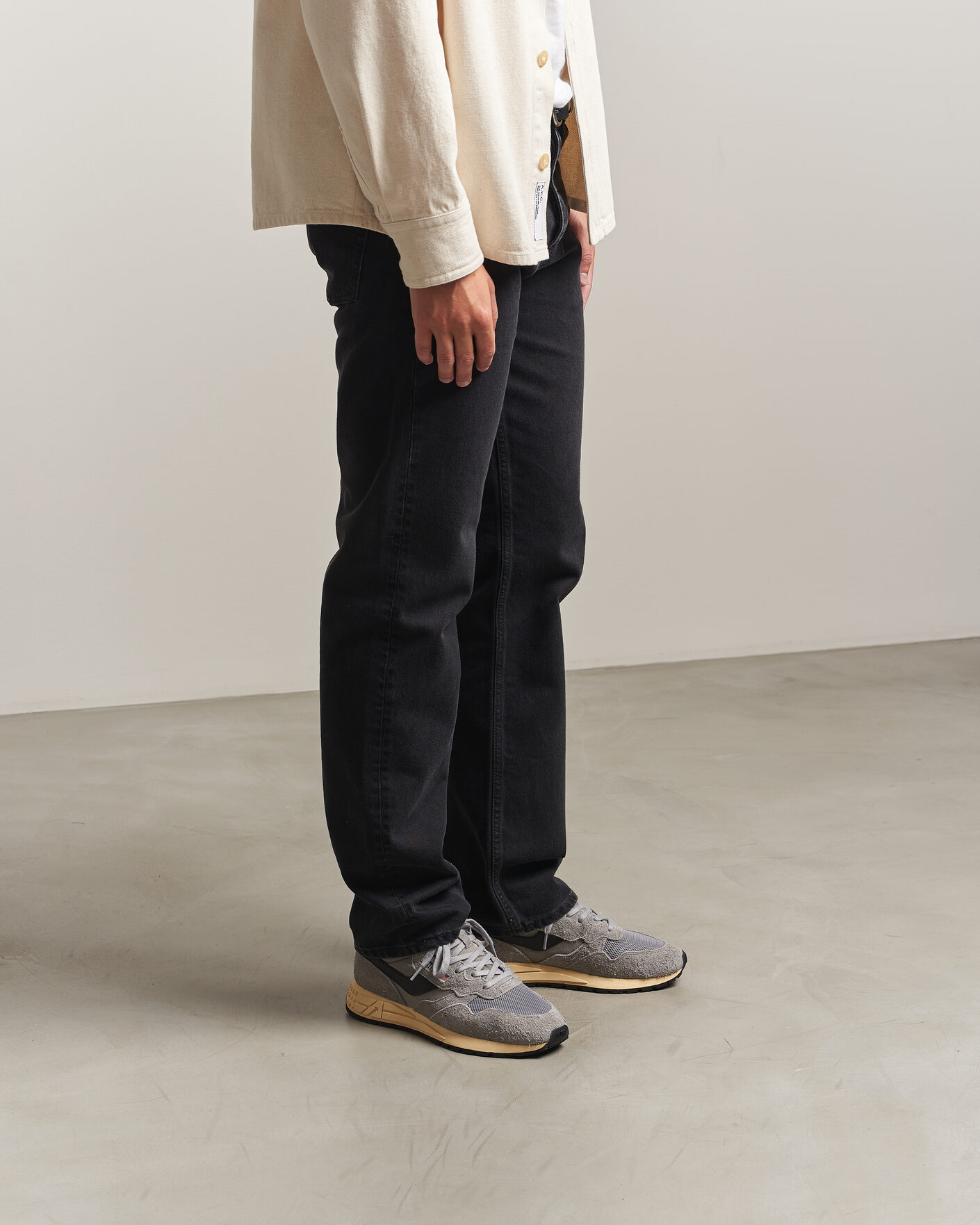 Homme | Baskets | Autry | Reelwind Running Sneaker Grey/Black
