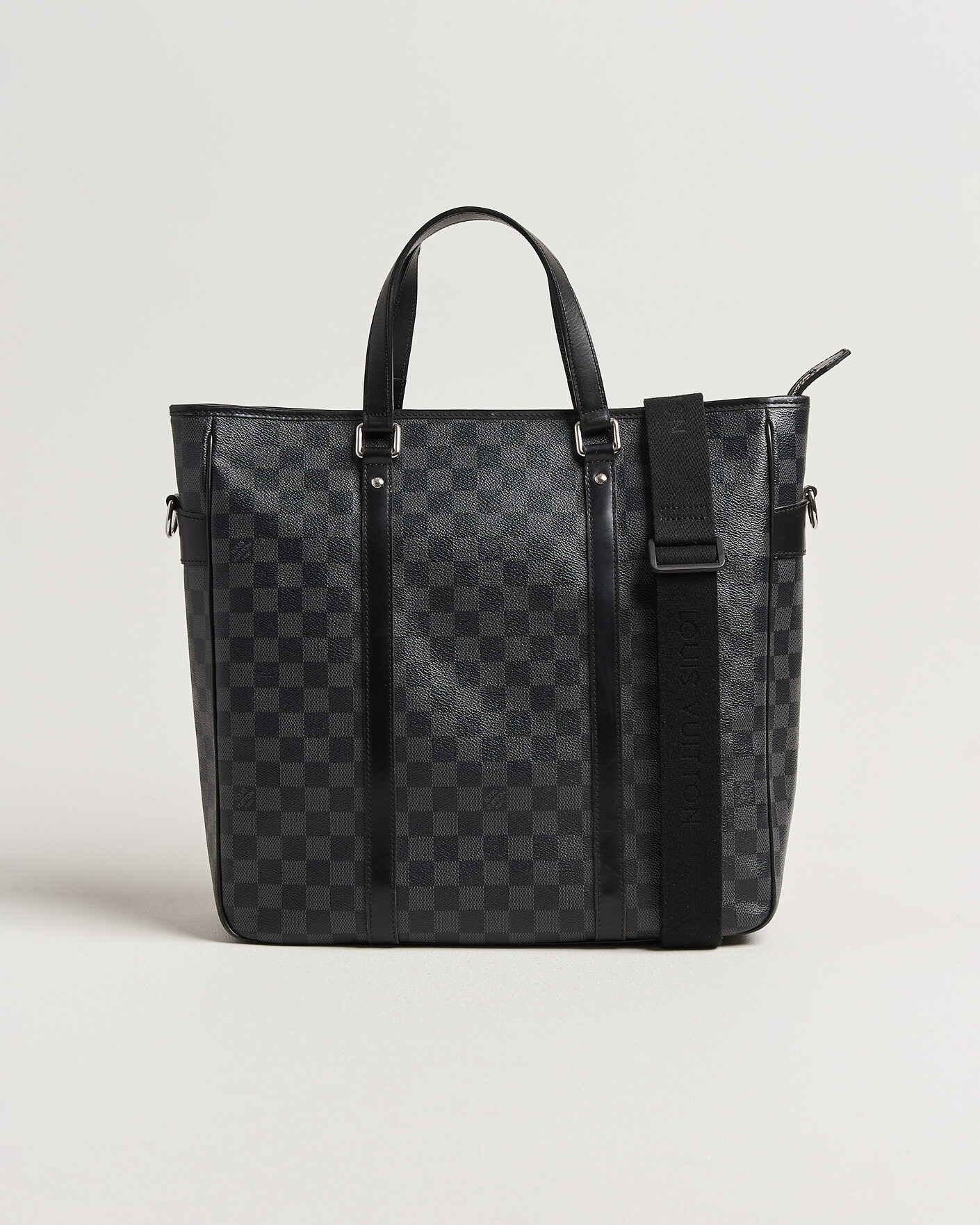 Homme | Pre-Owned & Vintage Bags | Louis Vuitton Pre-Owned | Tadao Tote Bag Damier Graphite