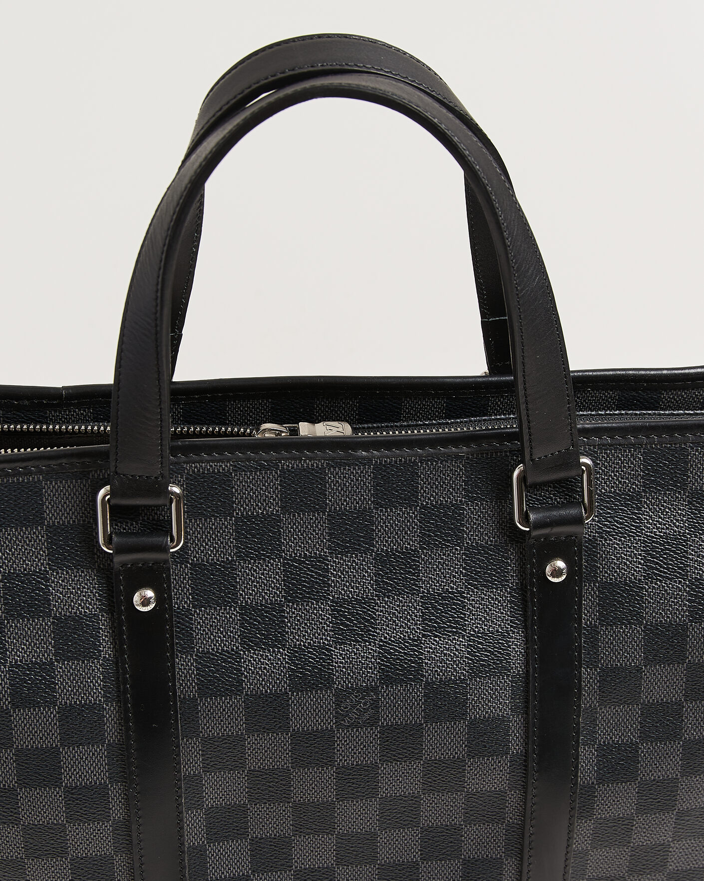 Homme | Pre-Owned & Vintage Bags | Louis Vuitton Pre-Owned | Tadao Tote Bag Damier Graphite