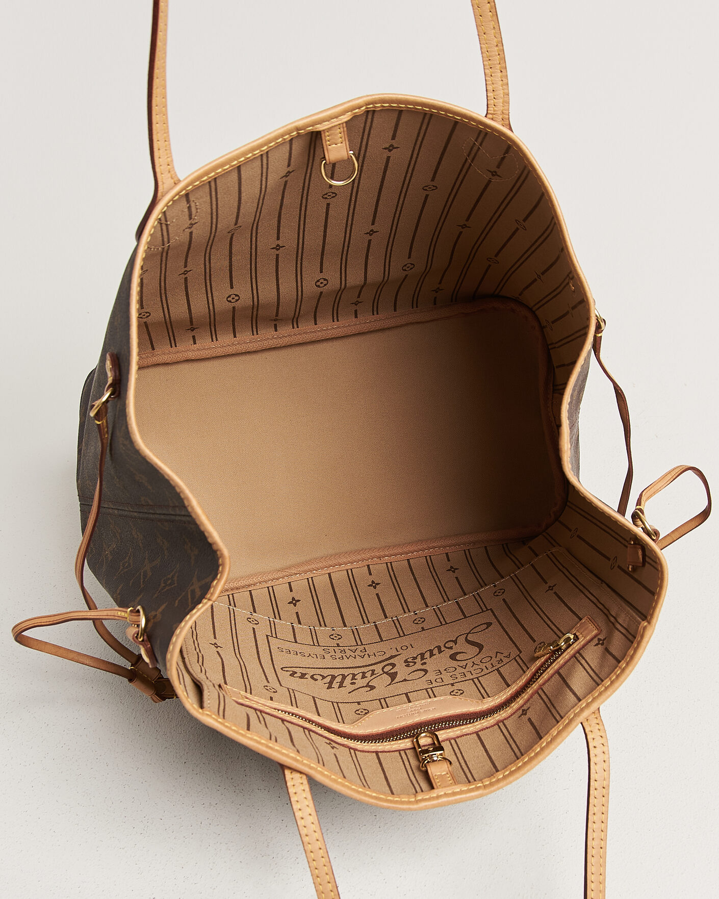 Homme | Pre-Owned & Vintage Bags | Louis Vuitton Pre-Owned | Neverfull MM Monogram