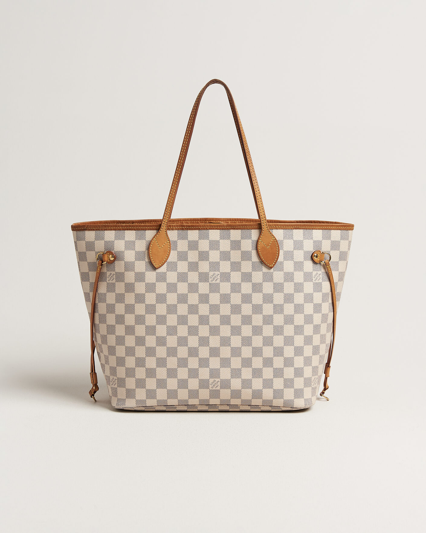 Homme | Pre-Owned & Vintage Bags | Louis Vuitton Pre-Owned | Neverfull MM Damier Azur