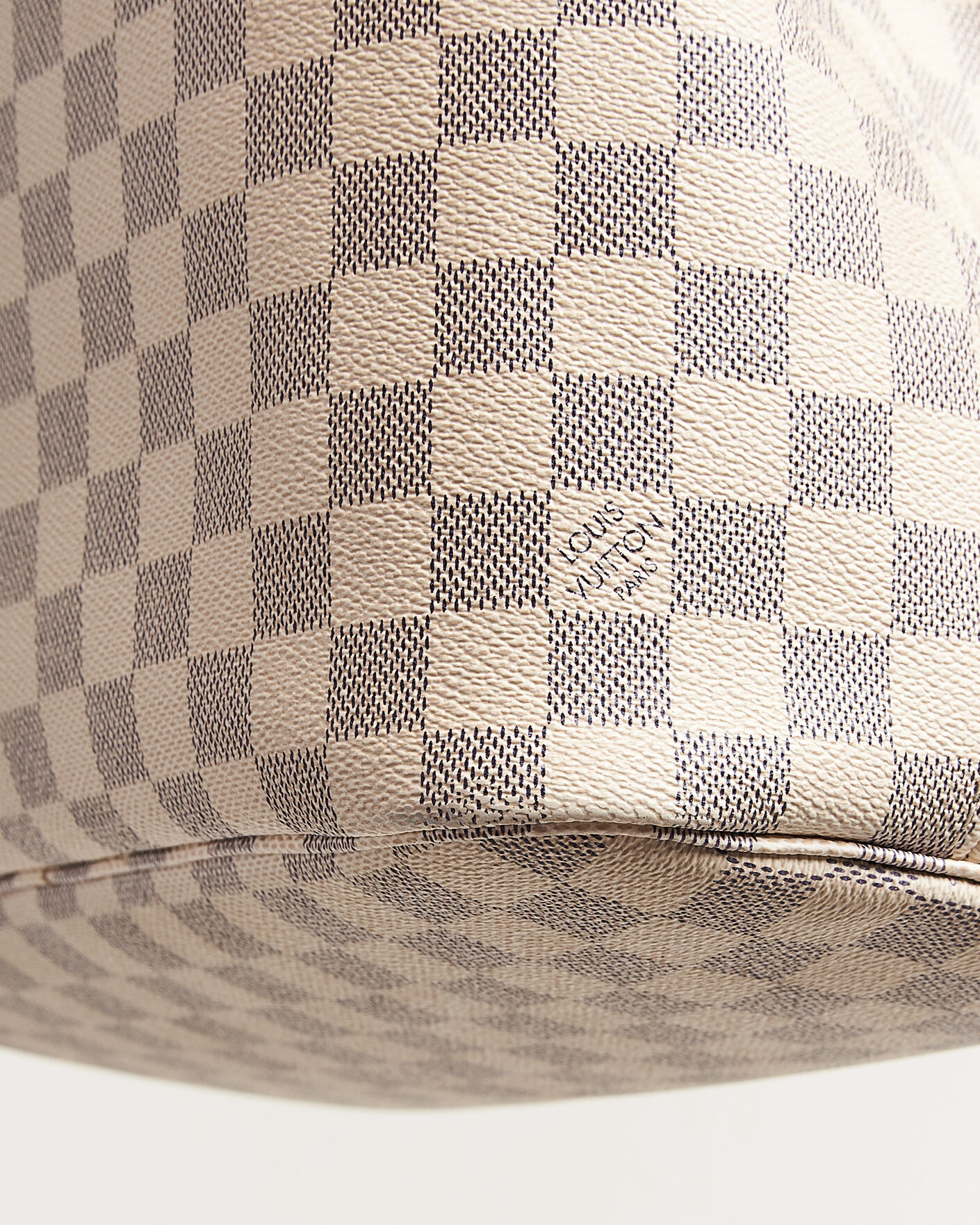 Homme | Pre-Owned & Vintage Bags | Louis Vuitton Pre-Owned | Neverfull MM Damier Azur