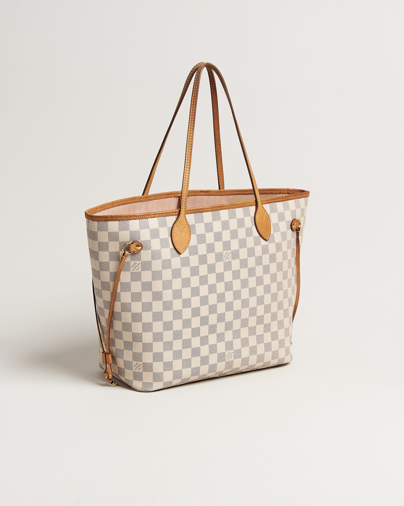 Homme | Pre-Owned & Vintage Bags | Louis Vuitton Pre-Owned | Neverfull MM Damier Azur