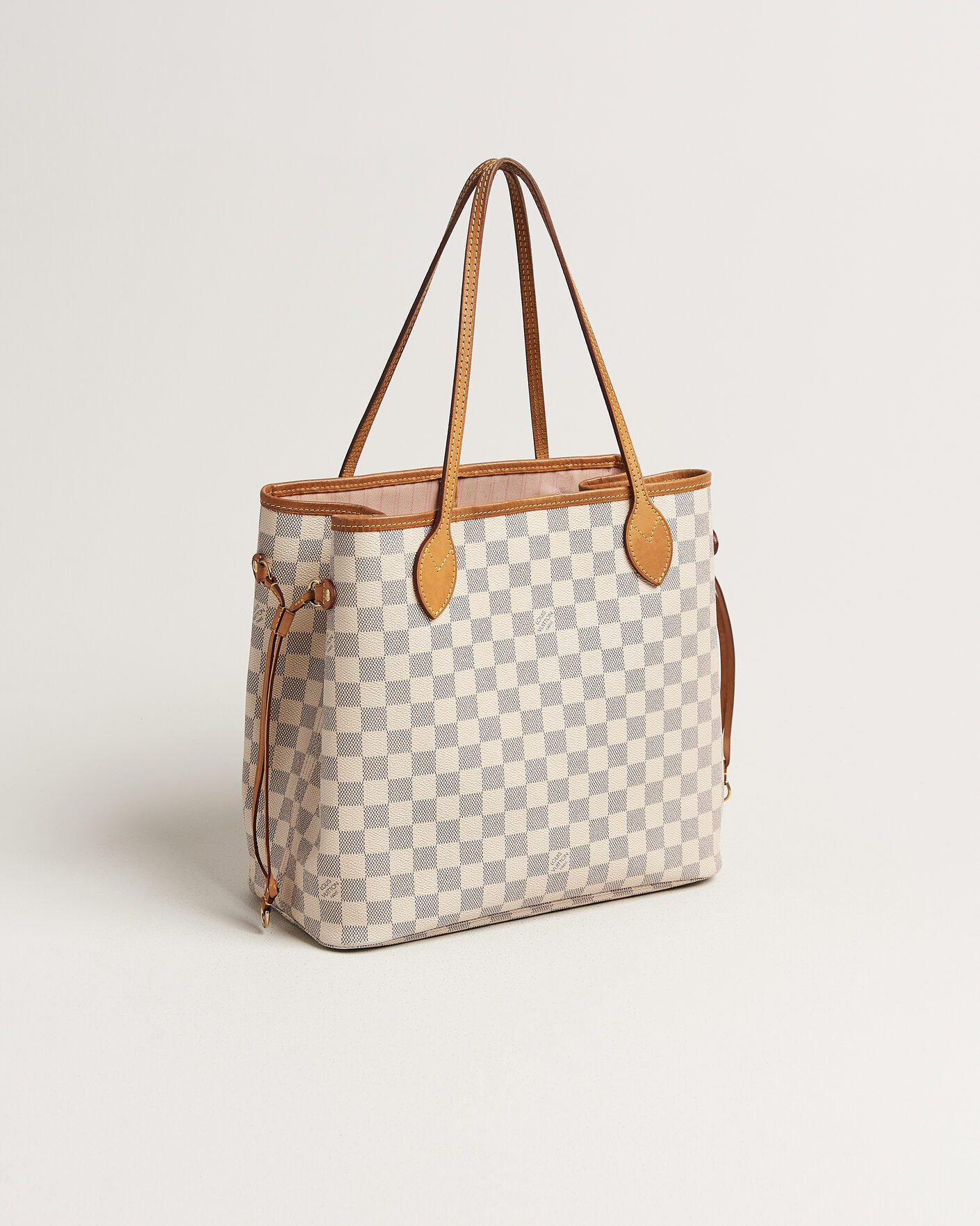Homme | Pre-Owned & Vintage Bags | Louis Vuitton Pre-Owned | Neverfull MM Damier Azur