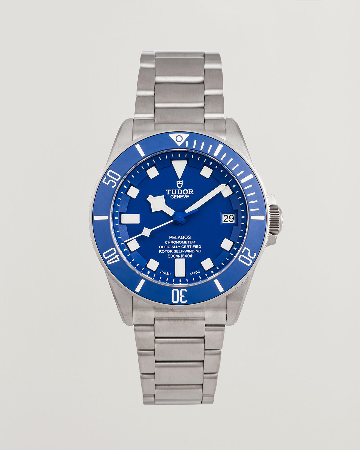 Homme | Pre-Owned & Vintage Watches | Tudor Pre-Owned | Pelagos Blue Titan