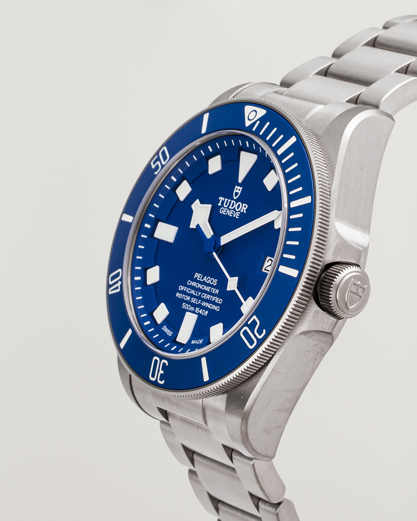 Homme | Pre-Owned & Vintage Watches | Tudor Pre-Owned | Pelagos Blue Titan