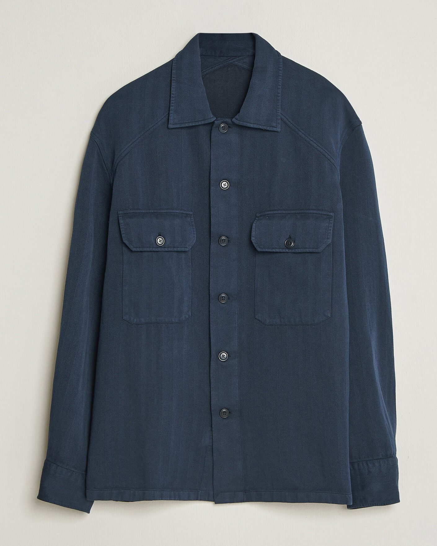 Homme | Chemises | Ralph Lauren Purple Label | Long Sleeve Shirt Racing Navy