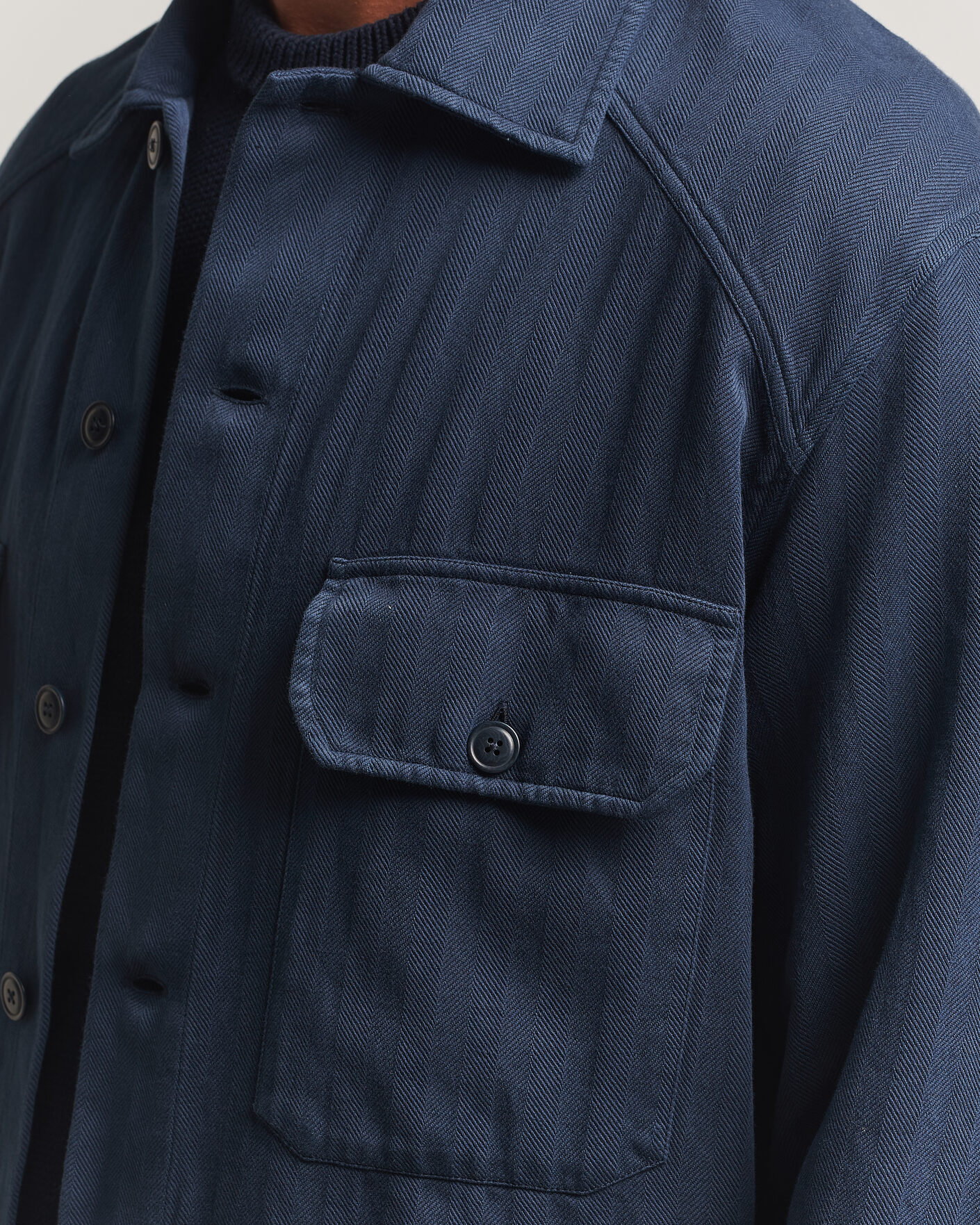 Homme | Chemises | Ralph Lauren Purple Label | Long Sleeve Shirt Racing Navy