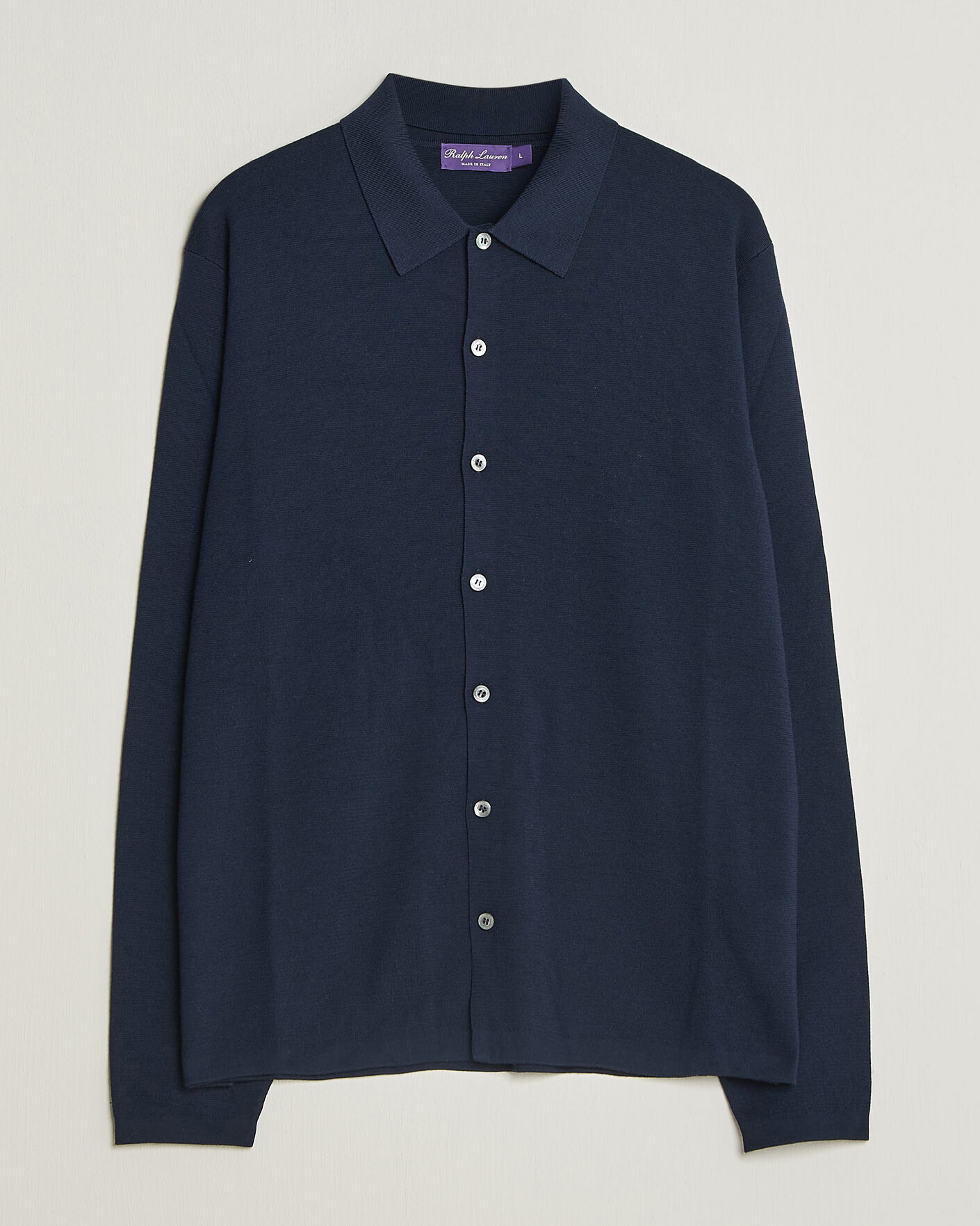 Homme | Pulls Et Tricots | Ralph Lauren Purple Label | Milano Stich Cardigan Racing Navy