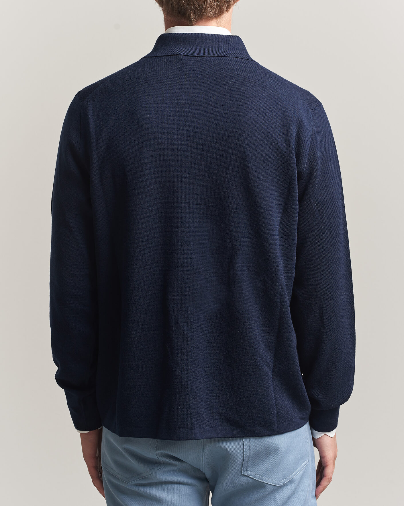 Homme | Pulls Et Tricots | Ralph Lauren Purple Label | Milano Stich Cardigan Racing Navy