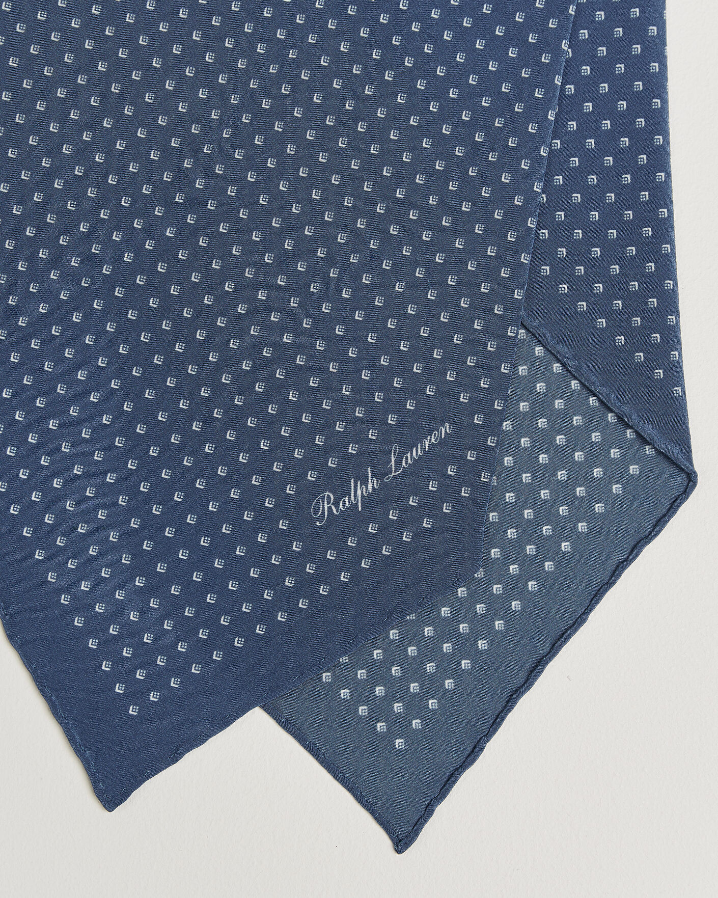 Homme | Écharpes | Ralph Lauren Purple Label | Silk Neckerchief Blue Horizon