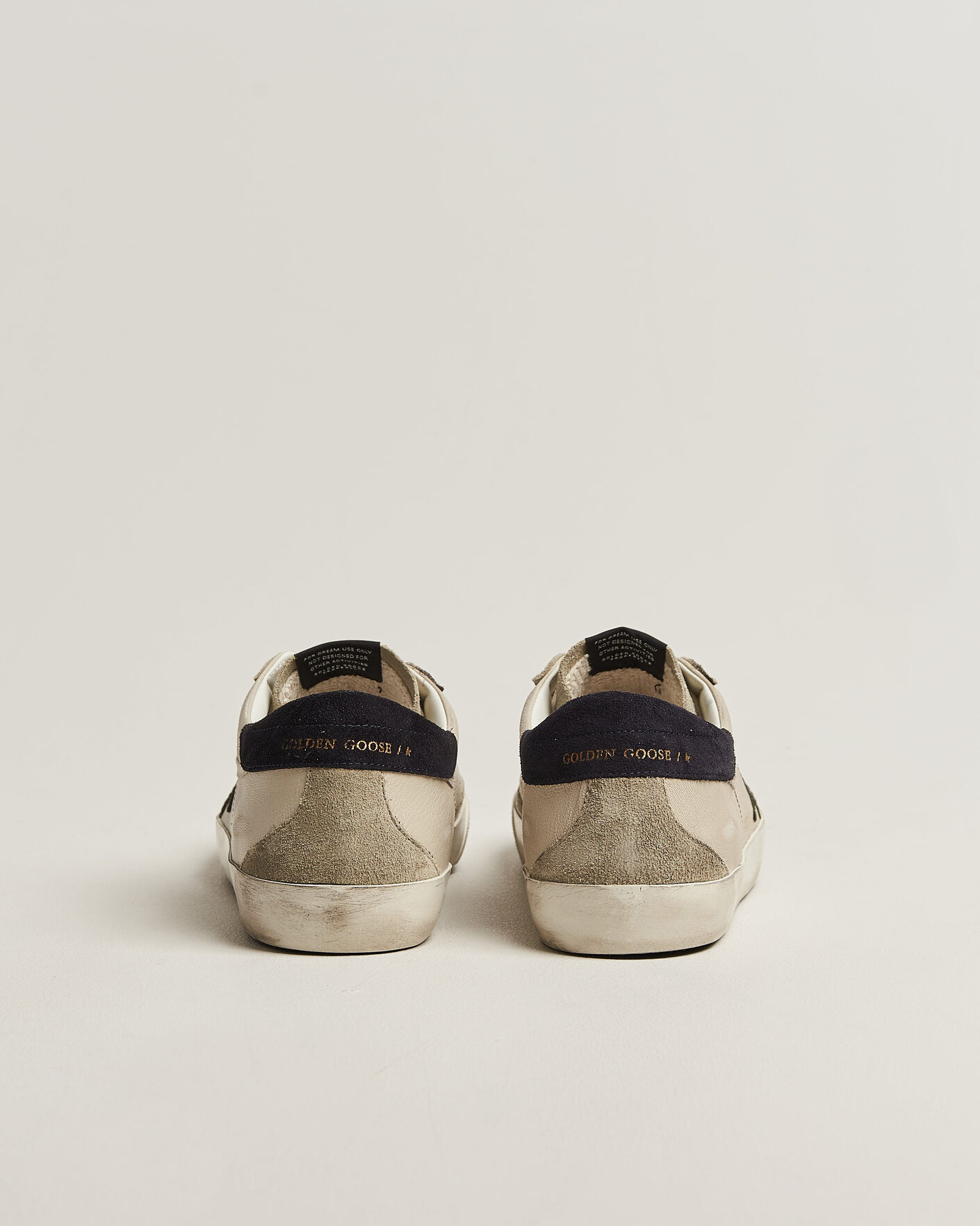 Homme | Baskets | Golden Goose | Super-Star Sneakers Cream/Grey