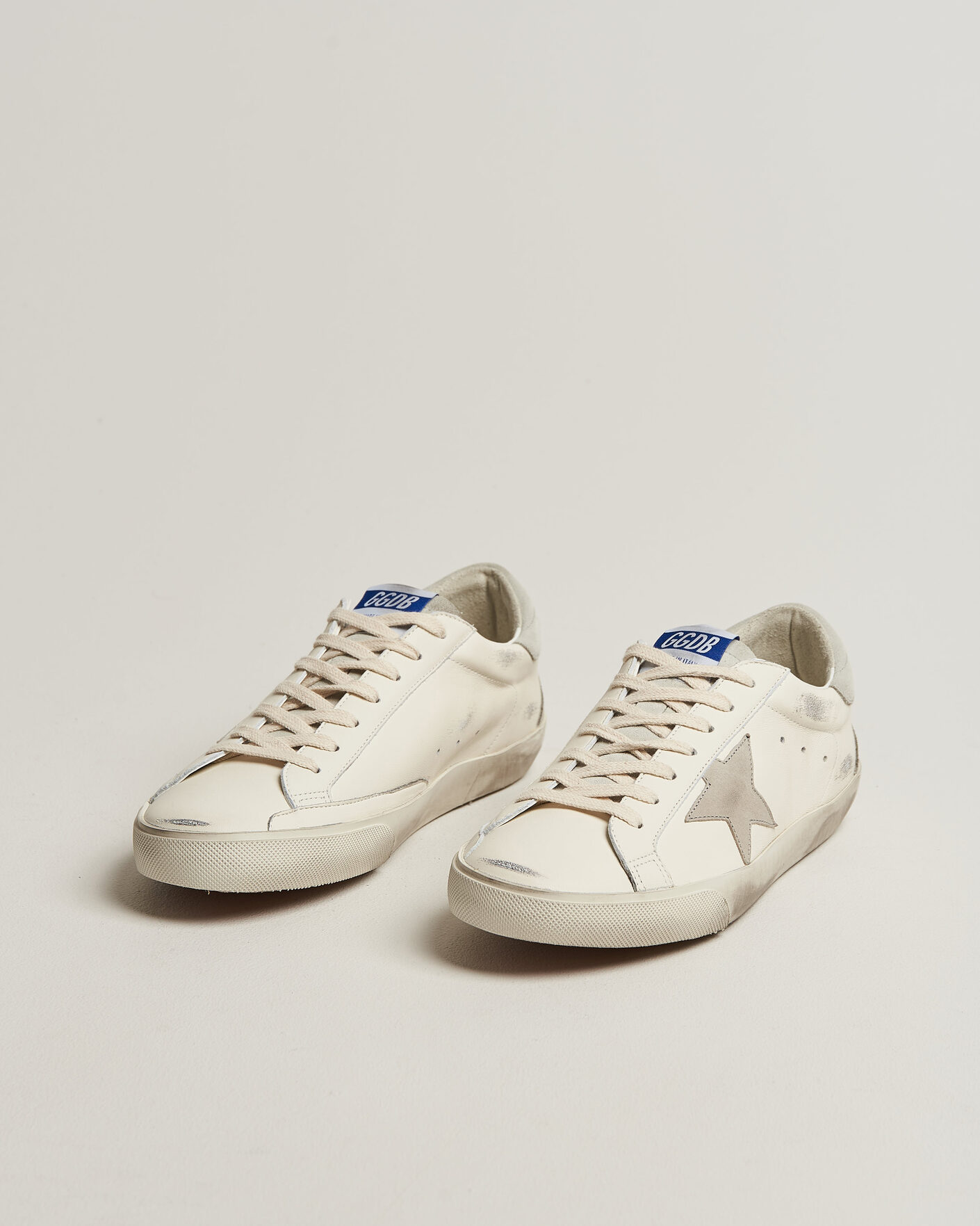 Homme | Baskets | Golden Goose | Super-Star Sneakers White/Grey