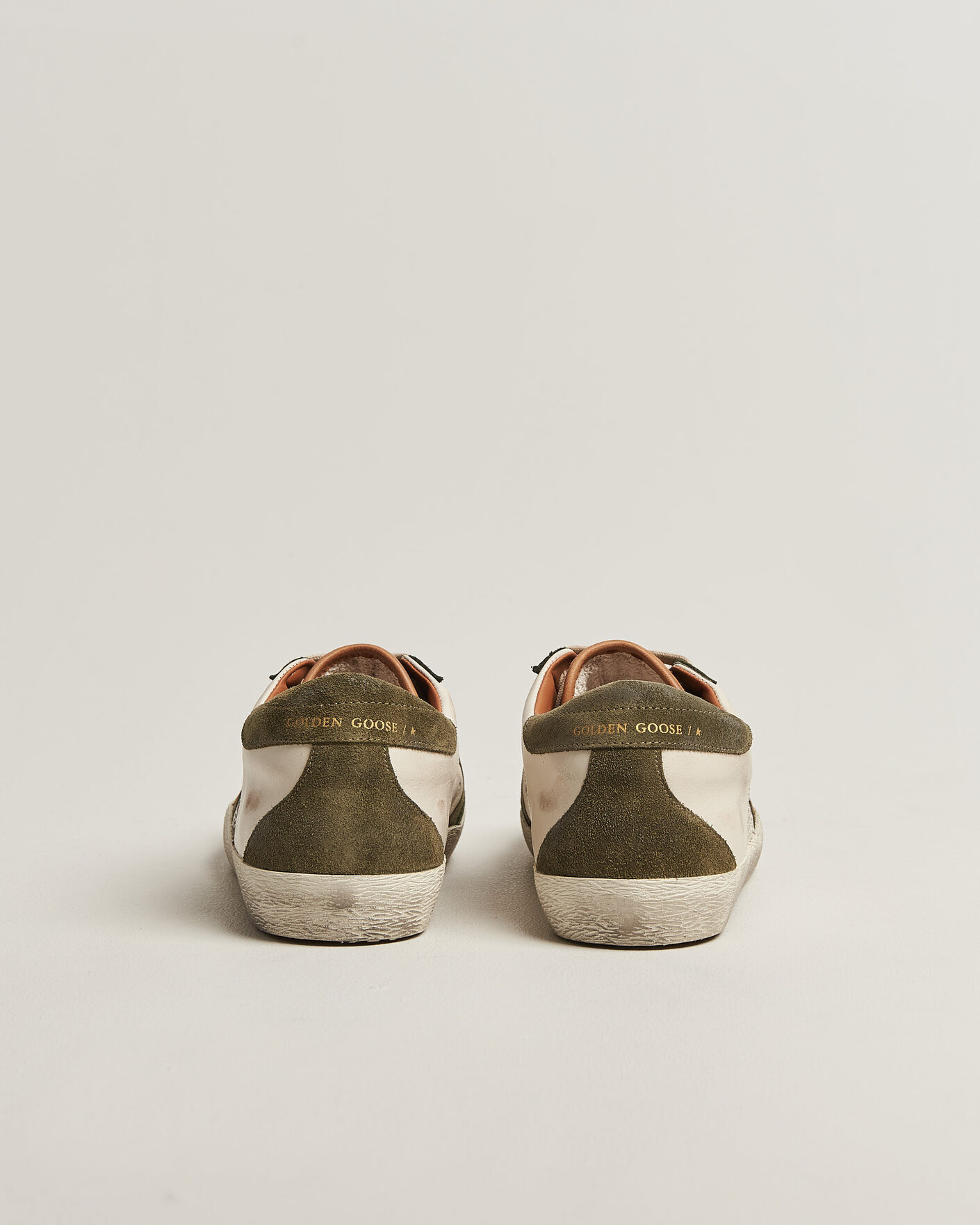 Homme | Baskets | Golden Goose | Super-Star Sneakers Cream/Olive