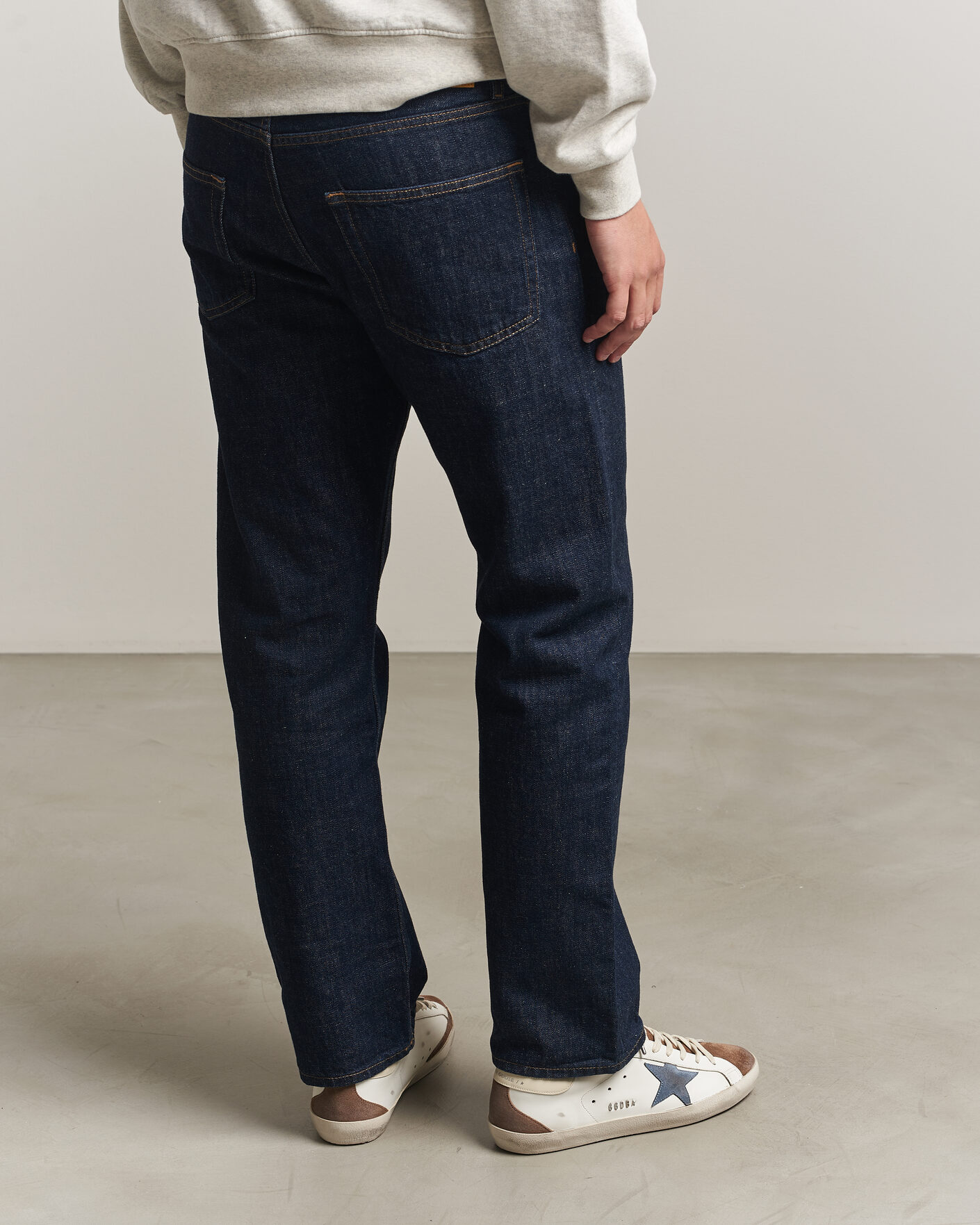 Homme | Baskets | Golden Goose | Super-Star Sneakers White/Denim