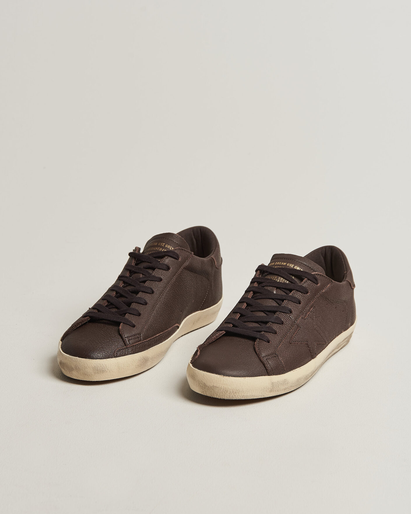 Homme | Baskets | Golden Goose | Super-Star Sneakers Dark Brown