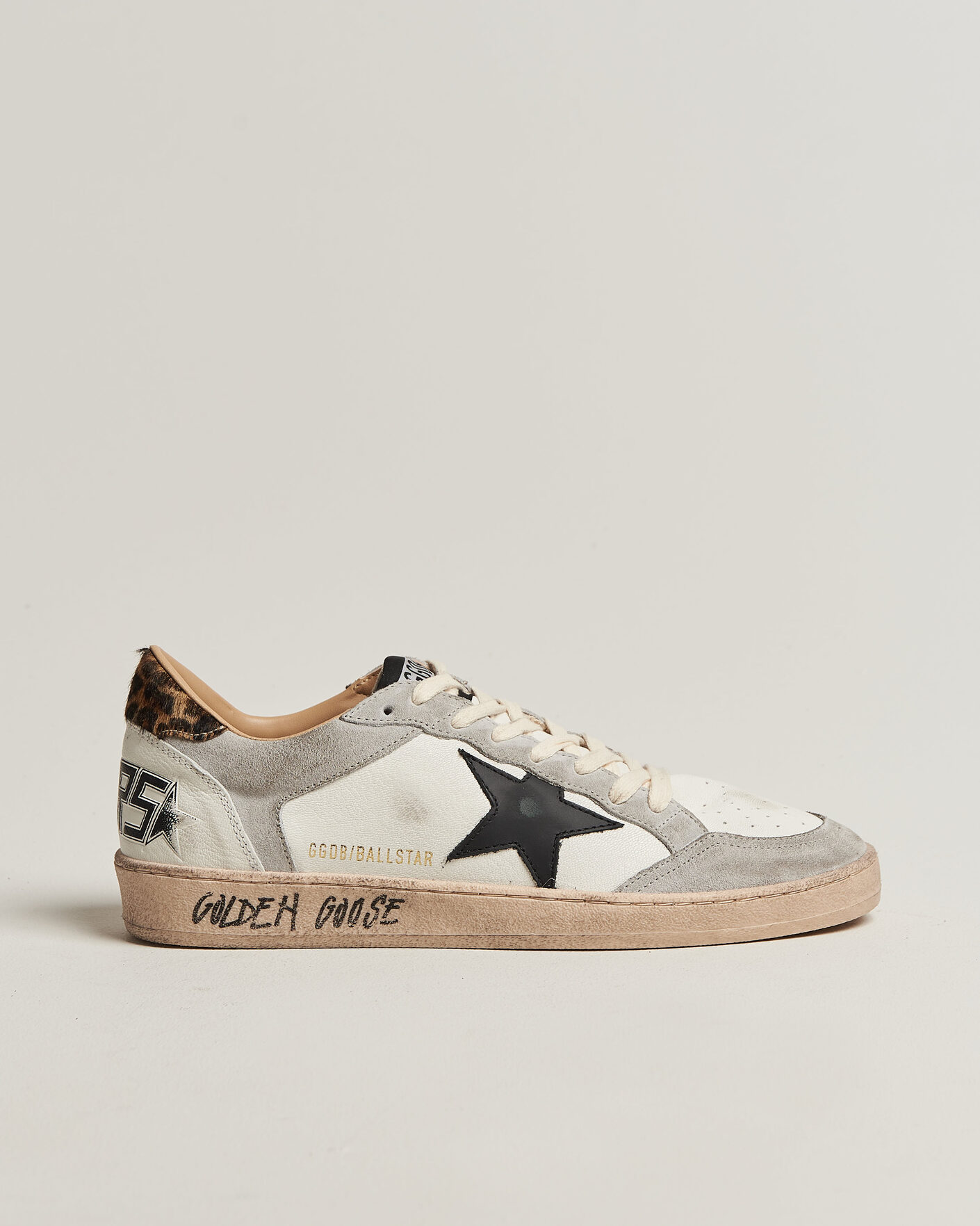 Homme | Baskets | Golden Goose | Ball Star Sneakers White/Grey