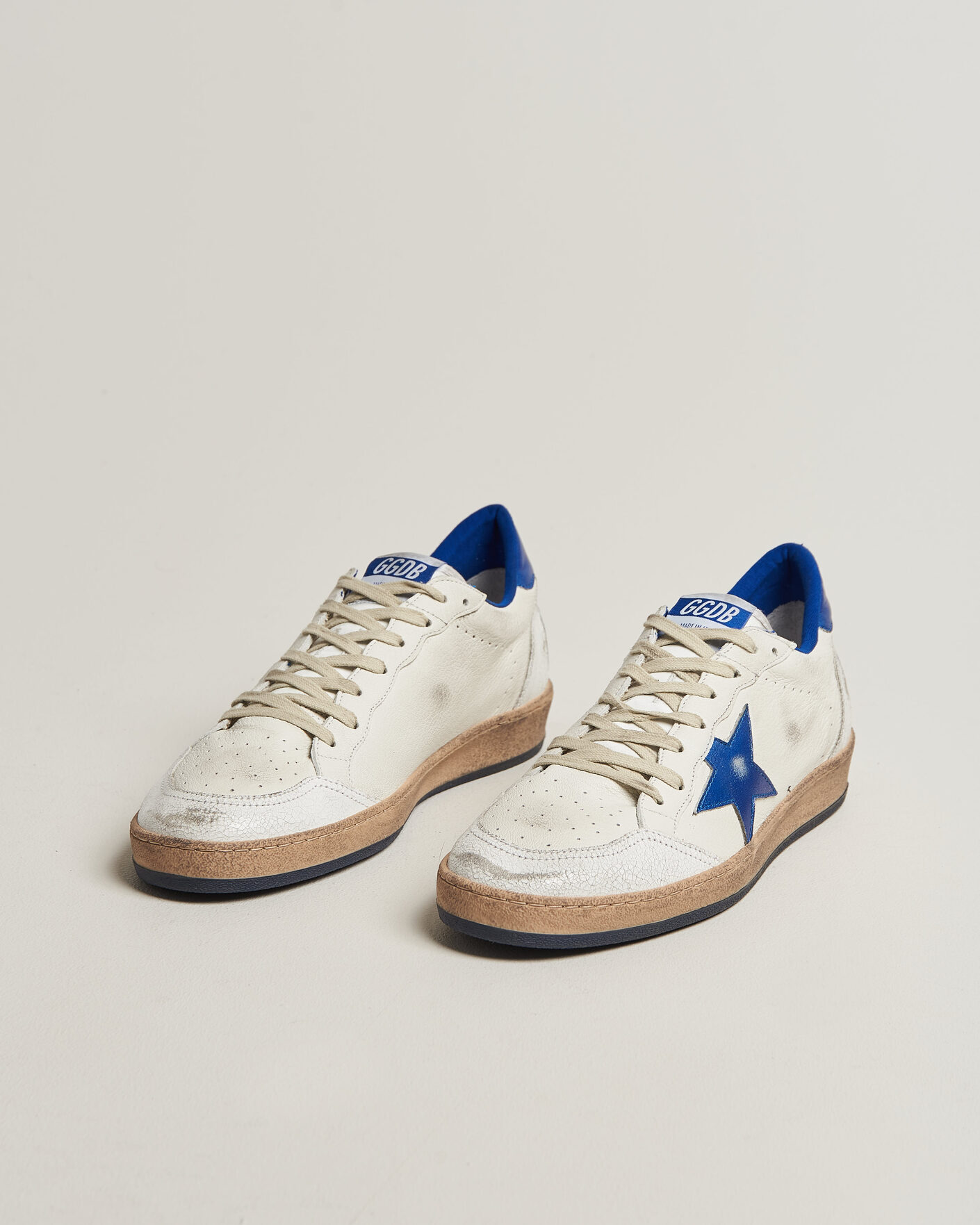 Homme | Baskets | Golden Goose | Ball Star Sneakers White/Blue