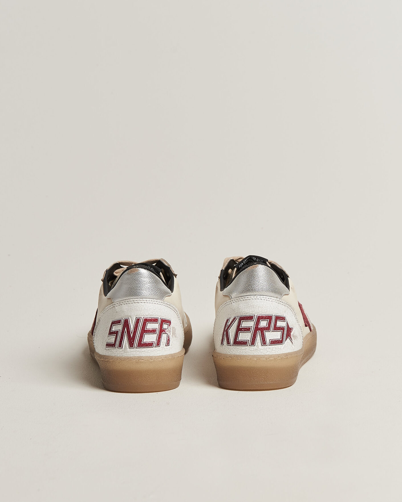 Homme | Baskets | Golden Goose | Ball Star Sneakers White/Red