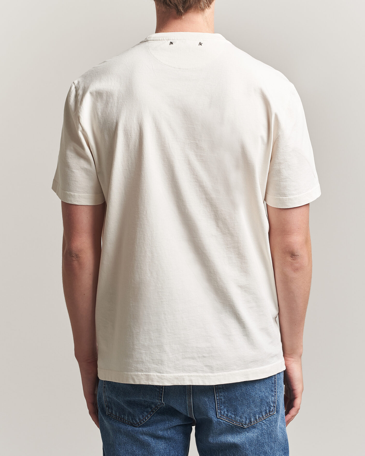 Homme | T-shirts | Golden Goose | Journey Print T-Shirt Heritage White