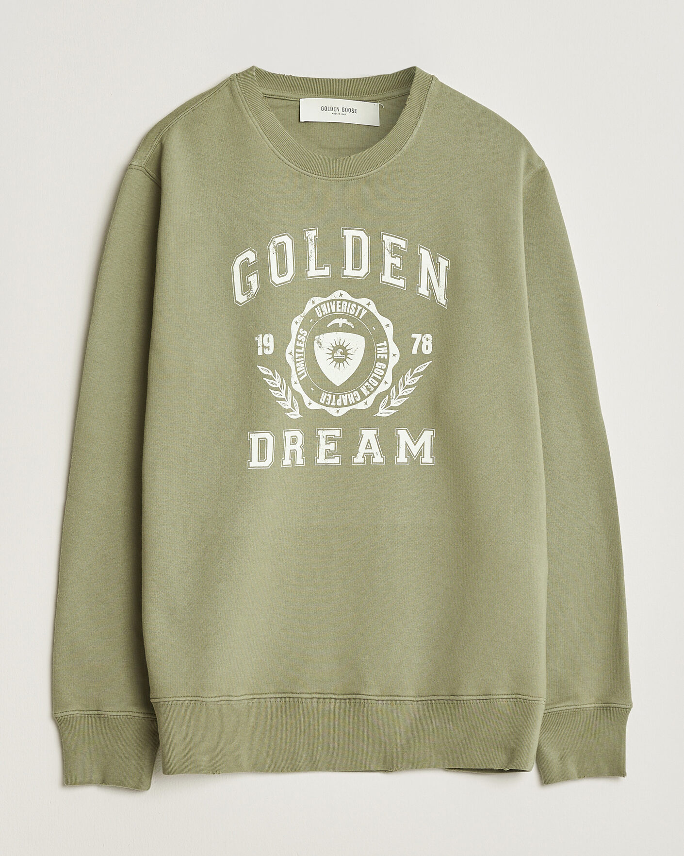 Homme | Pulls Et Tricots | Golden Goose | Garment Dyed Sweatshirt Vintage Kalamata
