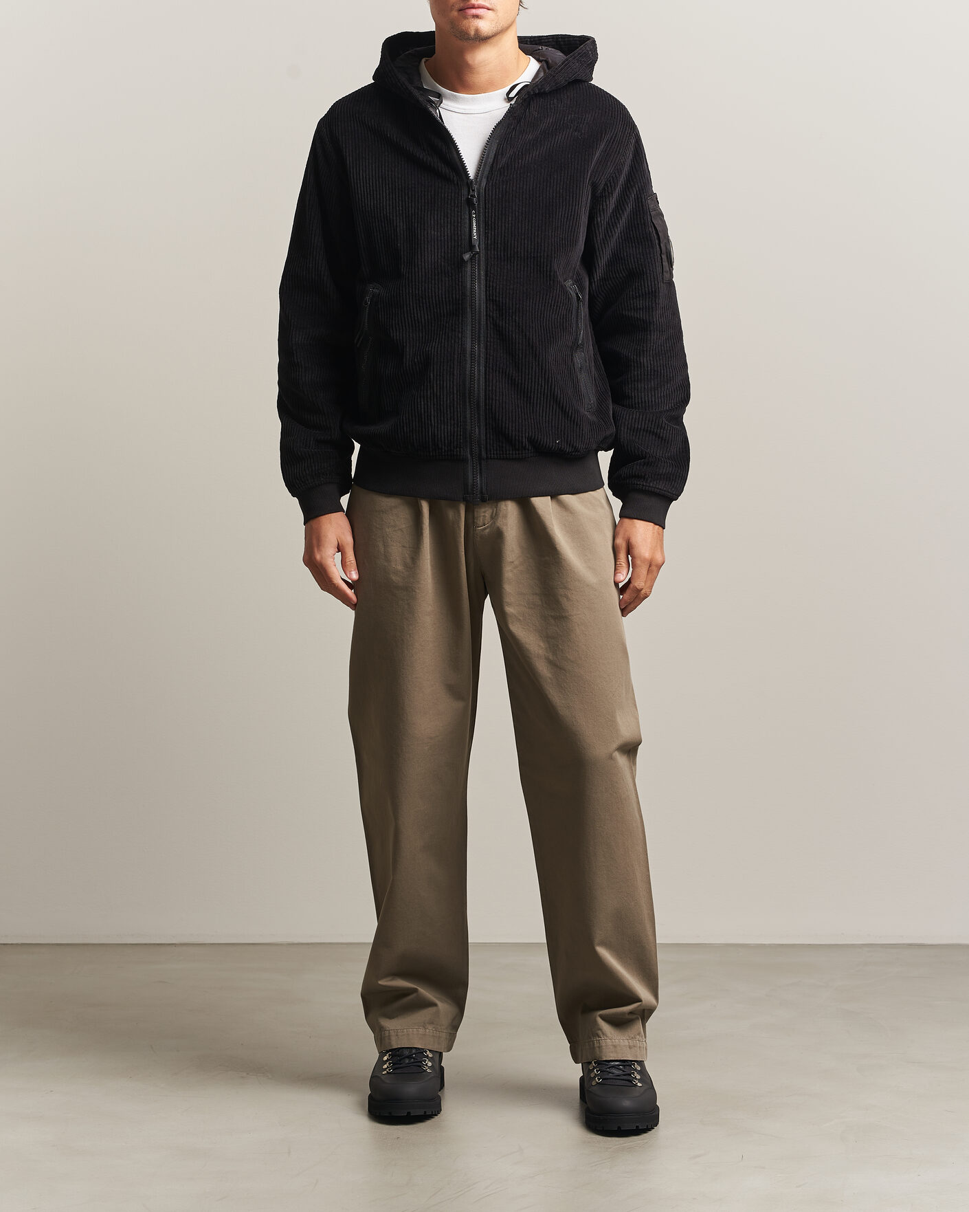 Homme | Pantalons | C.P. Company | Cotton Gabardine Pants Grey