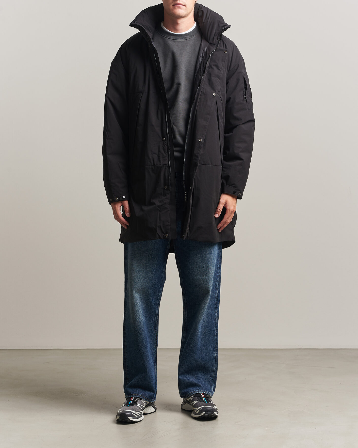 Homme | Manteaux Et Vestes | C.P. Company | Pro-Tek Lightweight Padded Parka Black