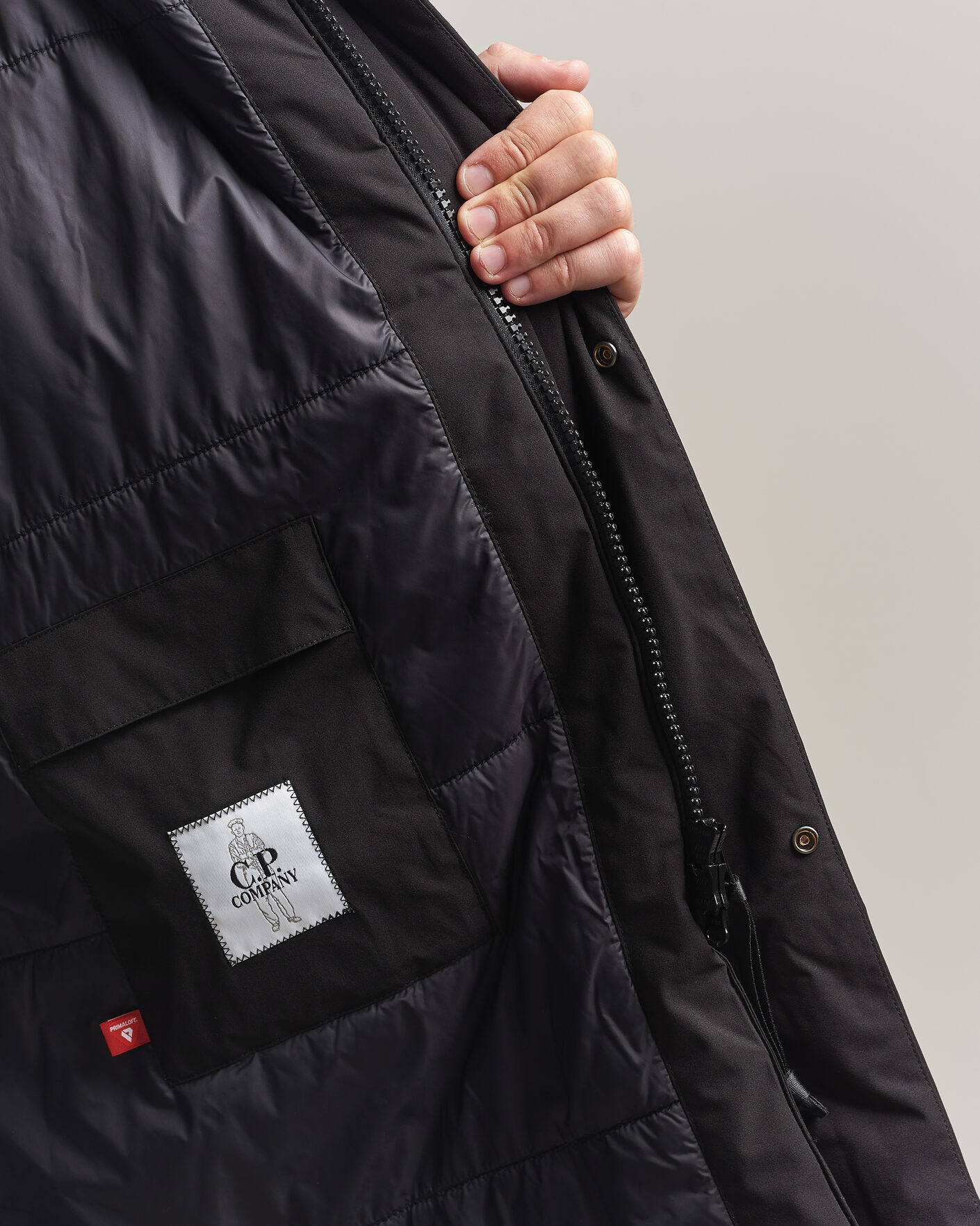 Homme | Manteaux Et Vestes | C.P. Company | Pro-Tek Lightweight Padded Parka Black