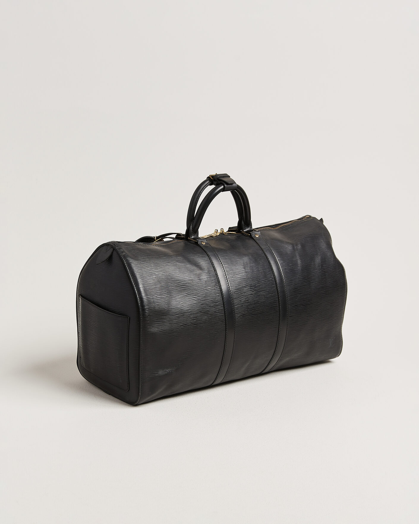 Homme | Pre-Owned & Vintage Bags | Louis Vuitton Pre-Owned | Keepall 50 Epi Leather Black