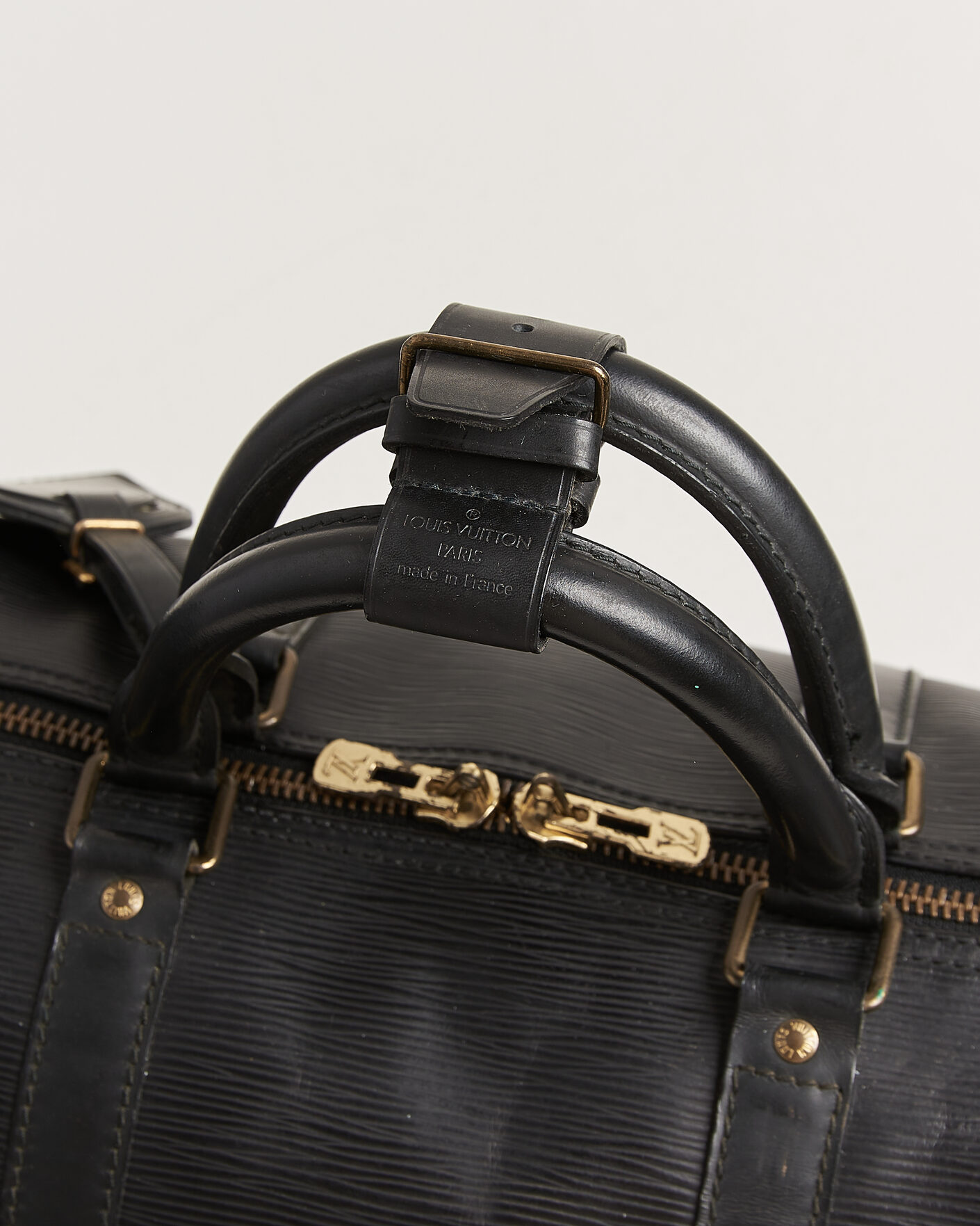 Homme | Pre-Owned & Vintage Bags | Louis Vuitton Pre-Owned | Keepall 50 Epi Leather Black