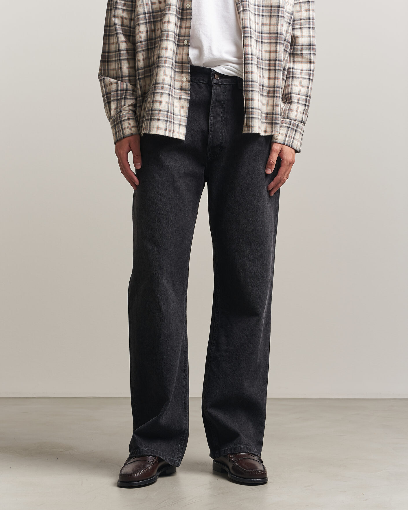 Homme | Pantalons | Jeanerica | VM009 Vega Jeans Gesso Black
