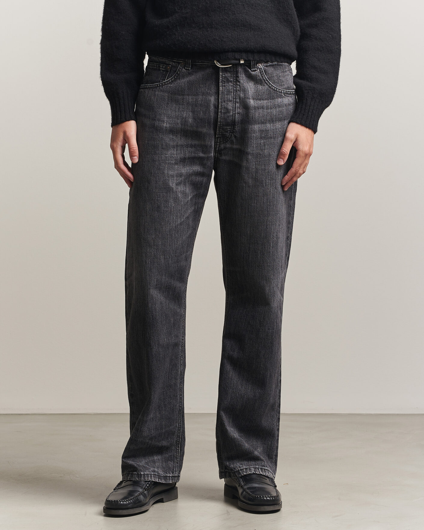 Homme | Jeans | Jeanerica | VM009 Vega Jeans Black Righe