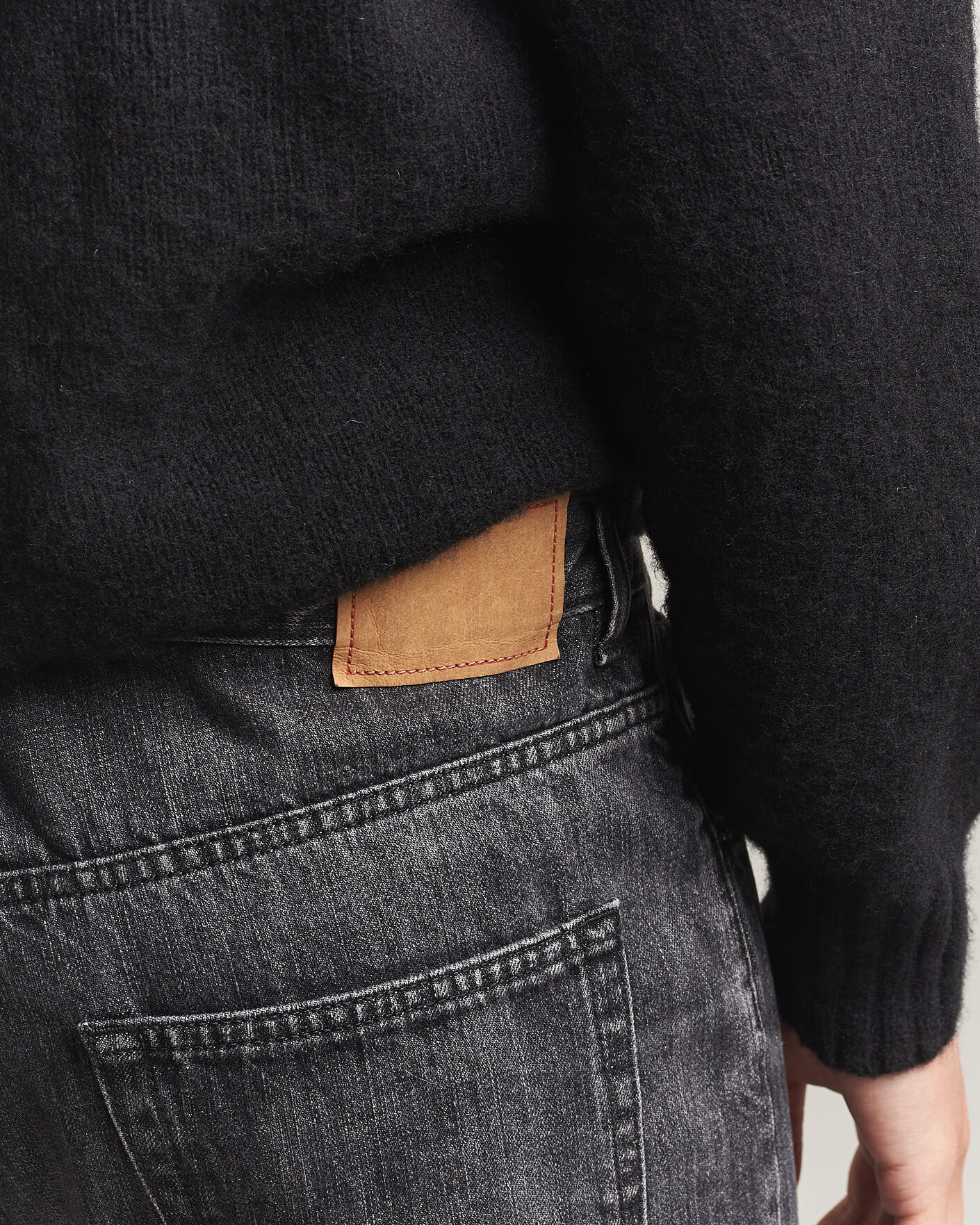 Homme | Pantalons | Jeanerica | VM009 Vega Jeans Black Righe