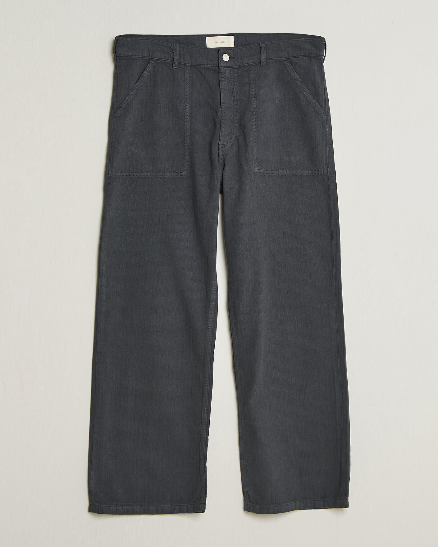 Homme | Pantalons | Jeanerica | Genua Worker Chino Chevron Anthracite