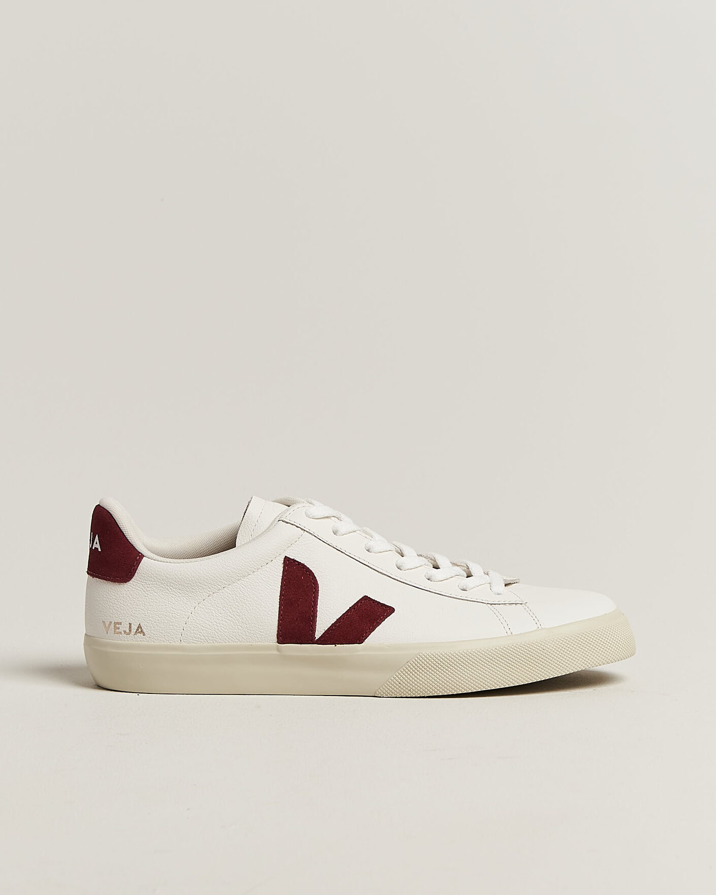 Homme | Baskets | Veja | Campo Sneaker White/Grenat