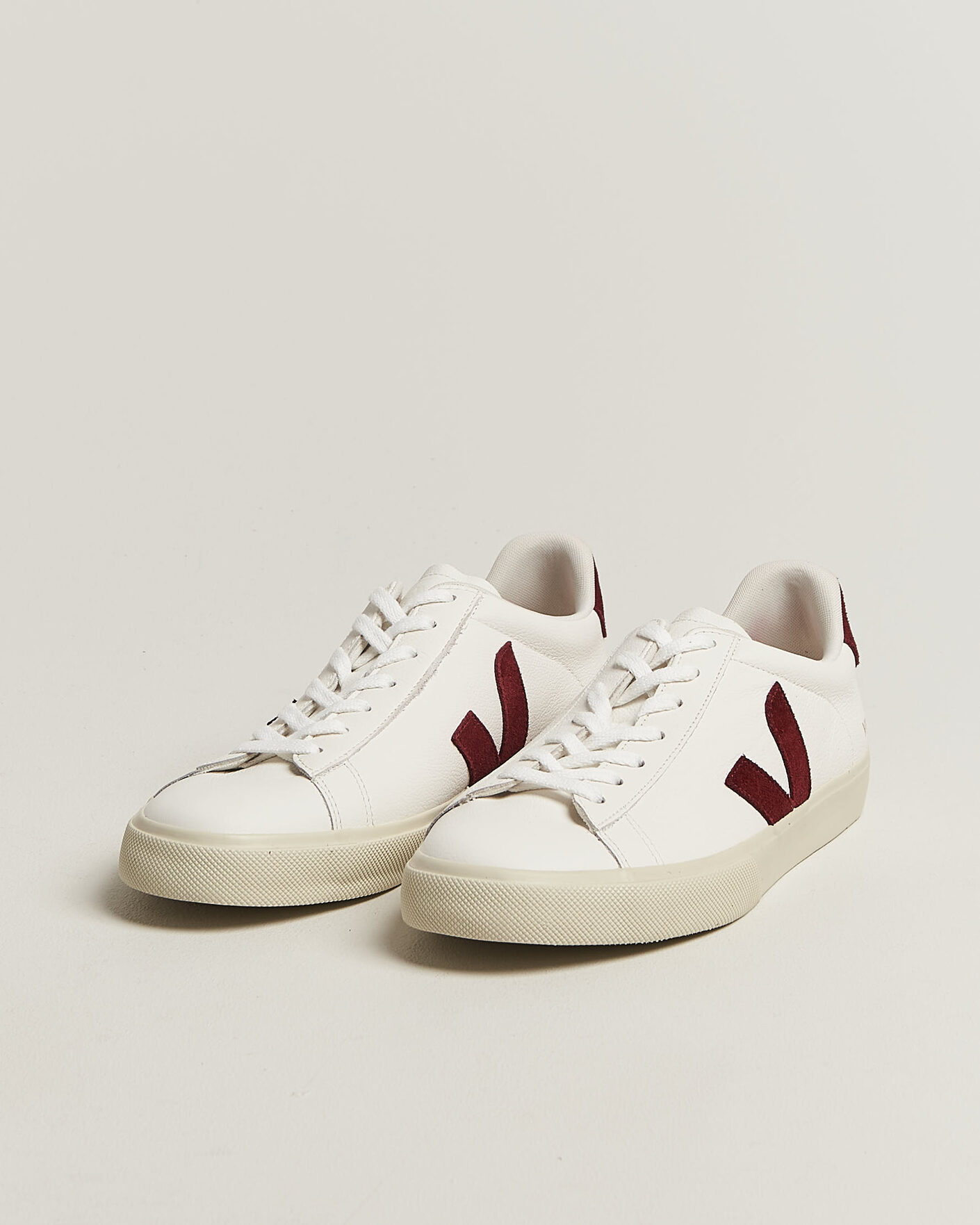 Homme | Baskets | Veja | Campo Sneaker White/Grenat