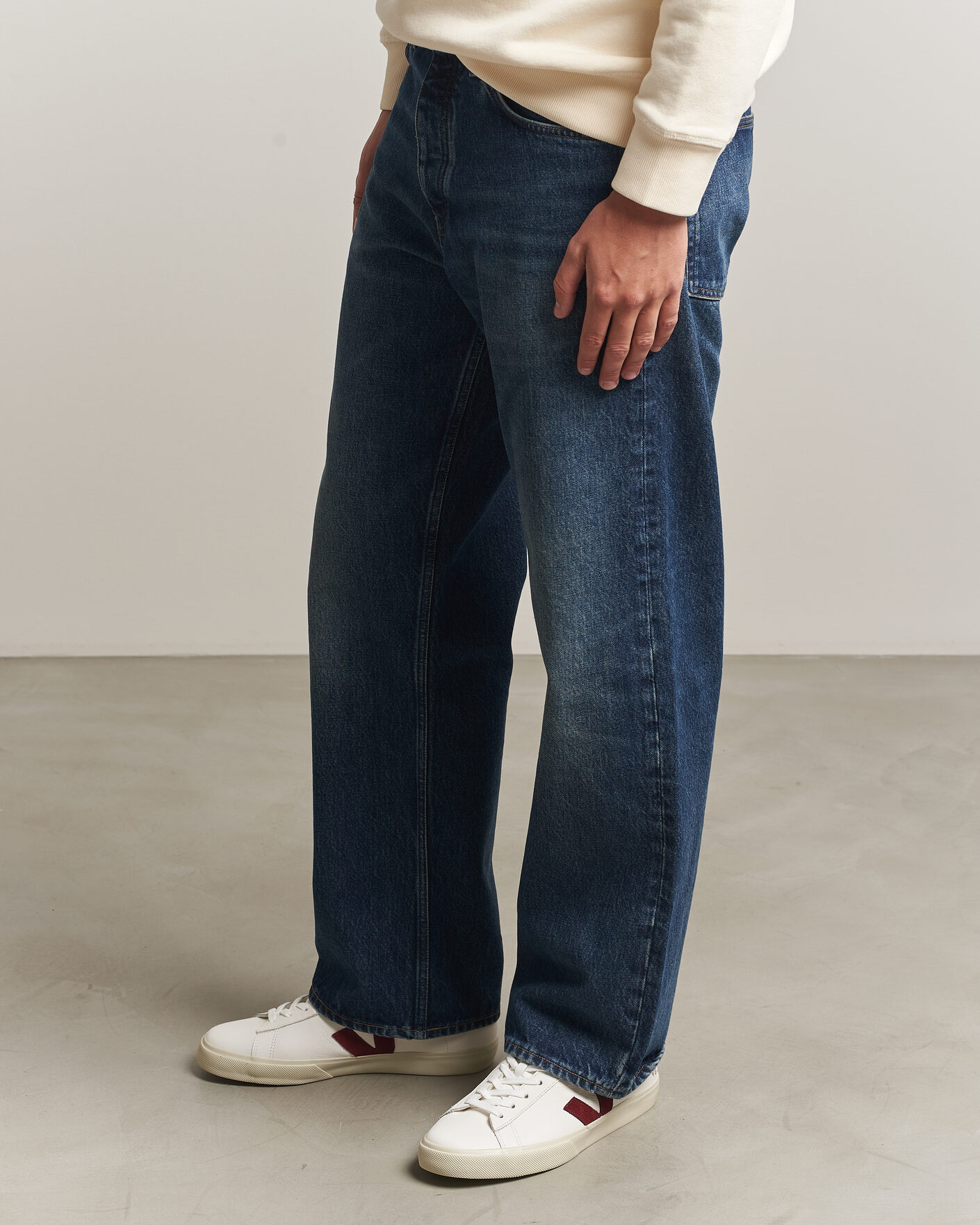 Homme | Baskets | Veja | Campo Sneaker White/Grenat