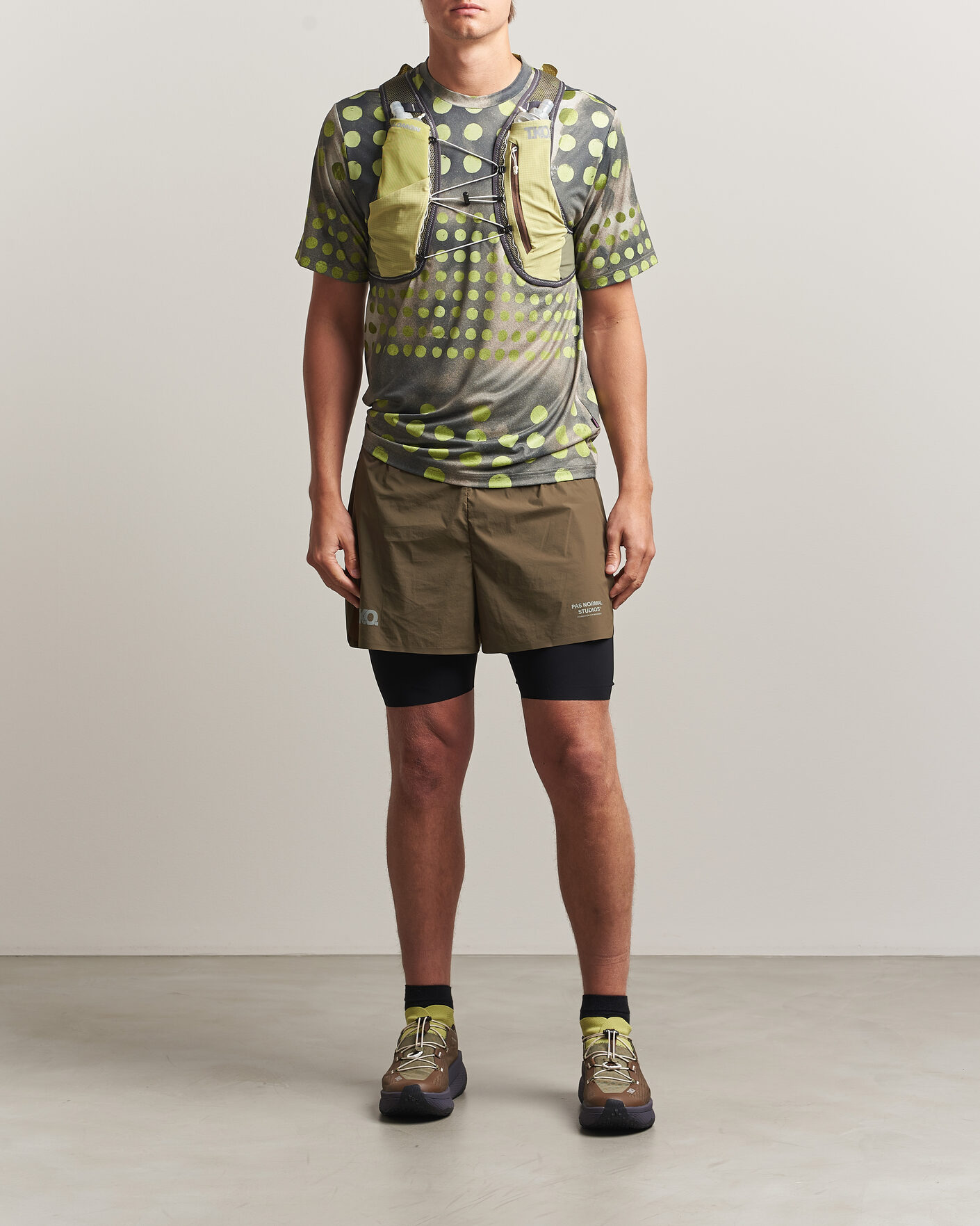 Homme | Accessoires actifs | Pas Normal Studios | X Salomon Race Skin 2 Vest Sweat Pea