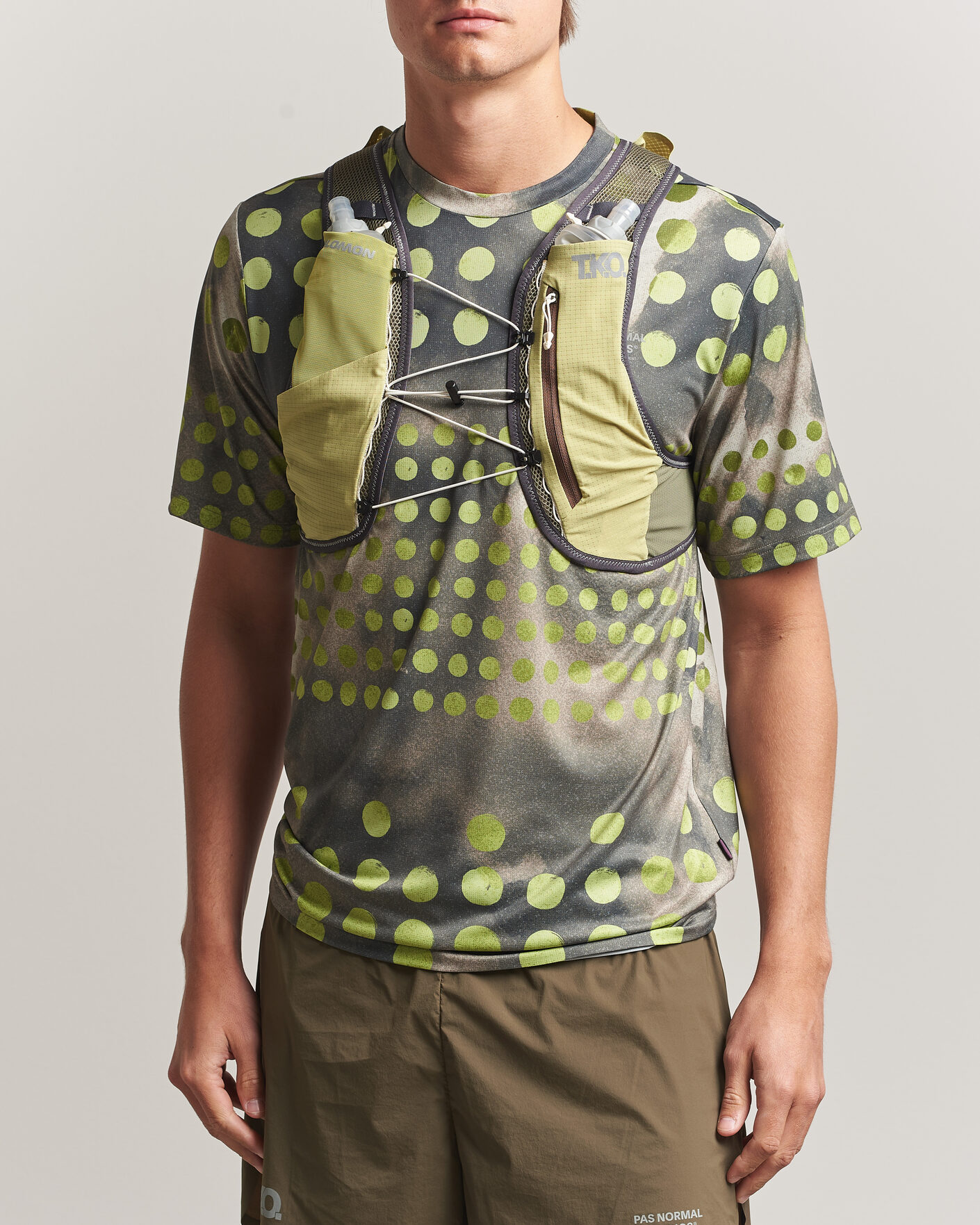 Homme | Accessoires actifs | Pas Normal Studios | X Salomon Race Skin 2 Vest Sweat Pea