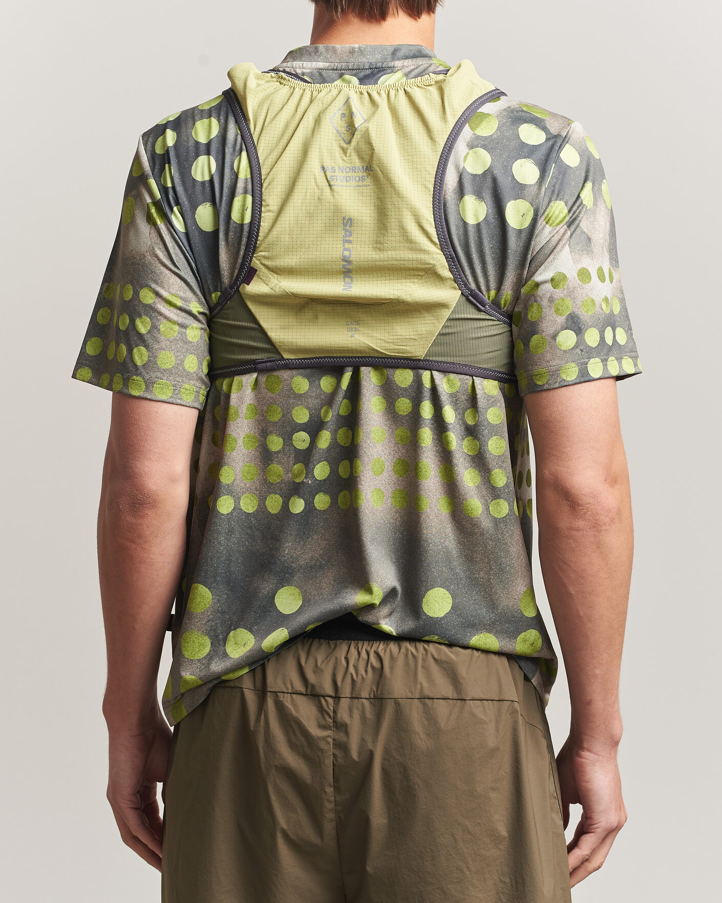 Homme | Accessoires actifs | Pas Normal Studios | X Salomon Race Skin 2 Vest Sweat Pea