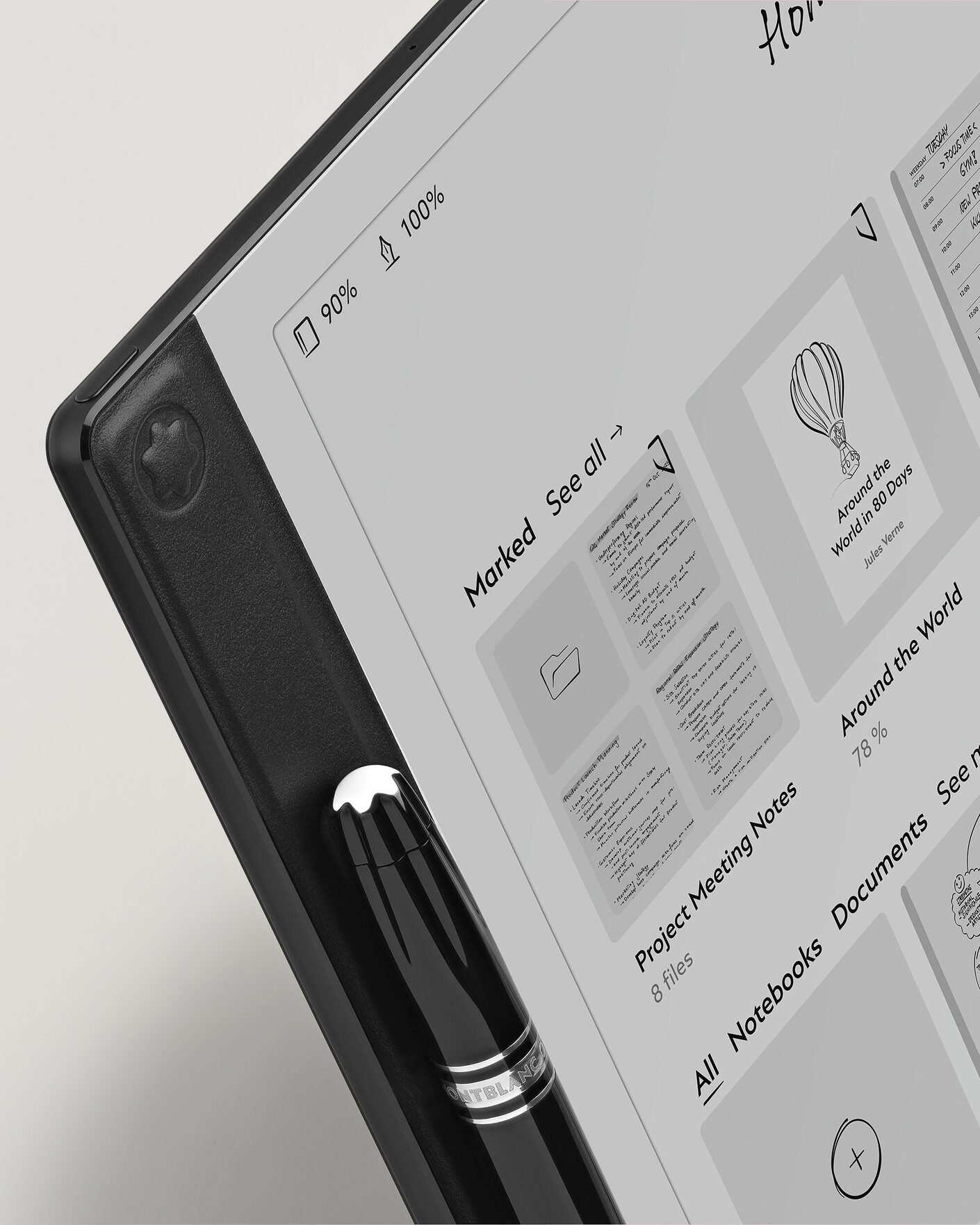 Homme | Carnets De Notes | Montblanc | Digital Paper Mystery Black