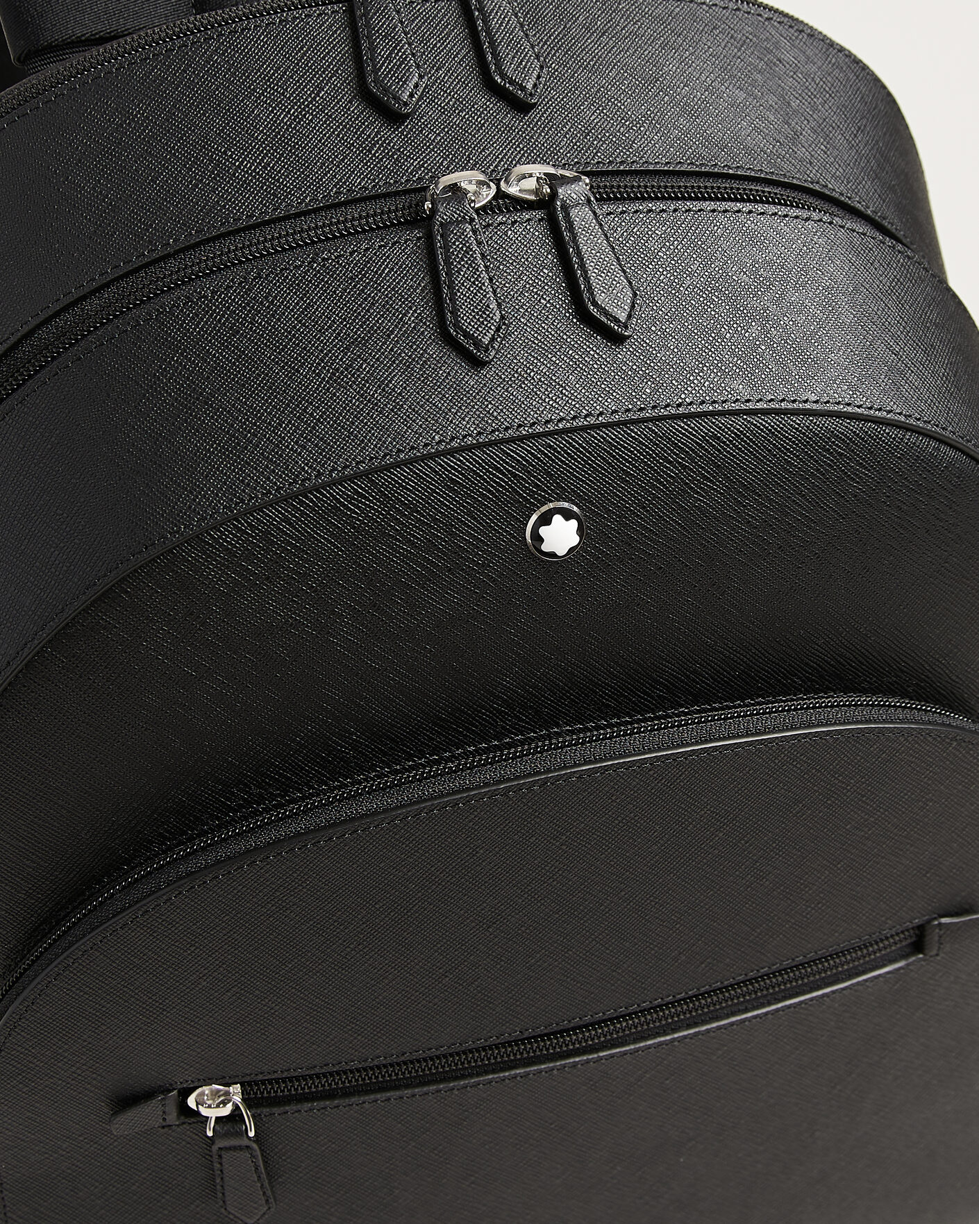 Homme | Montblanc Sartorial Large Backpack 3 Compartments Black | Montblanc | Sartorial Large Backpack 3 Compartments Black