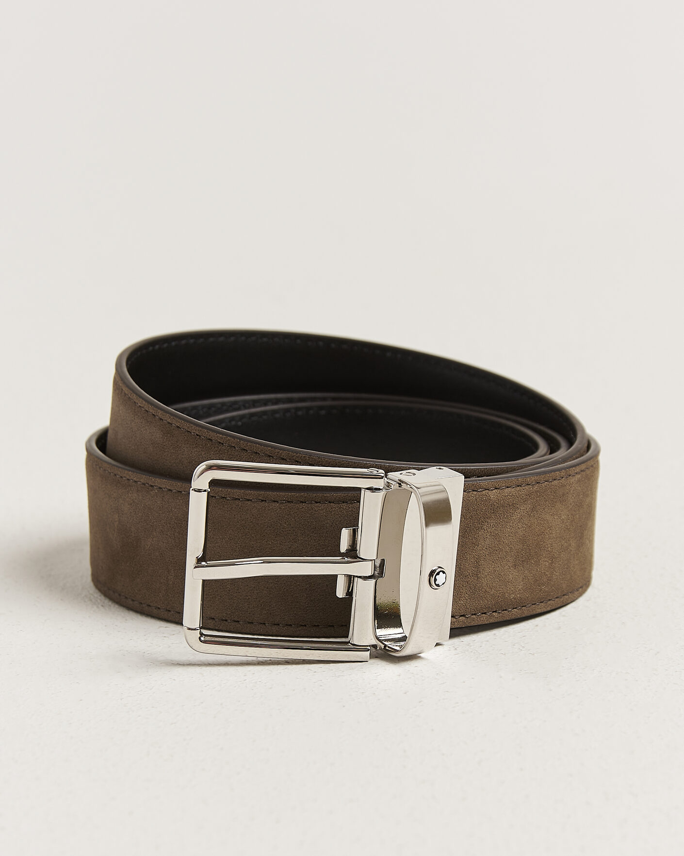 Homme | Ceintures | Montblanc | 35mm Reversible Suede Belt Brown/Black