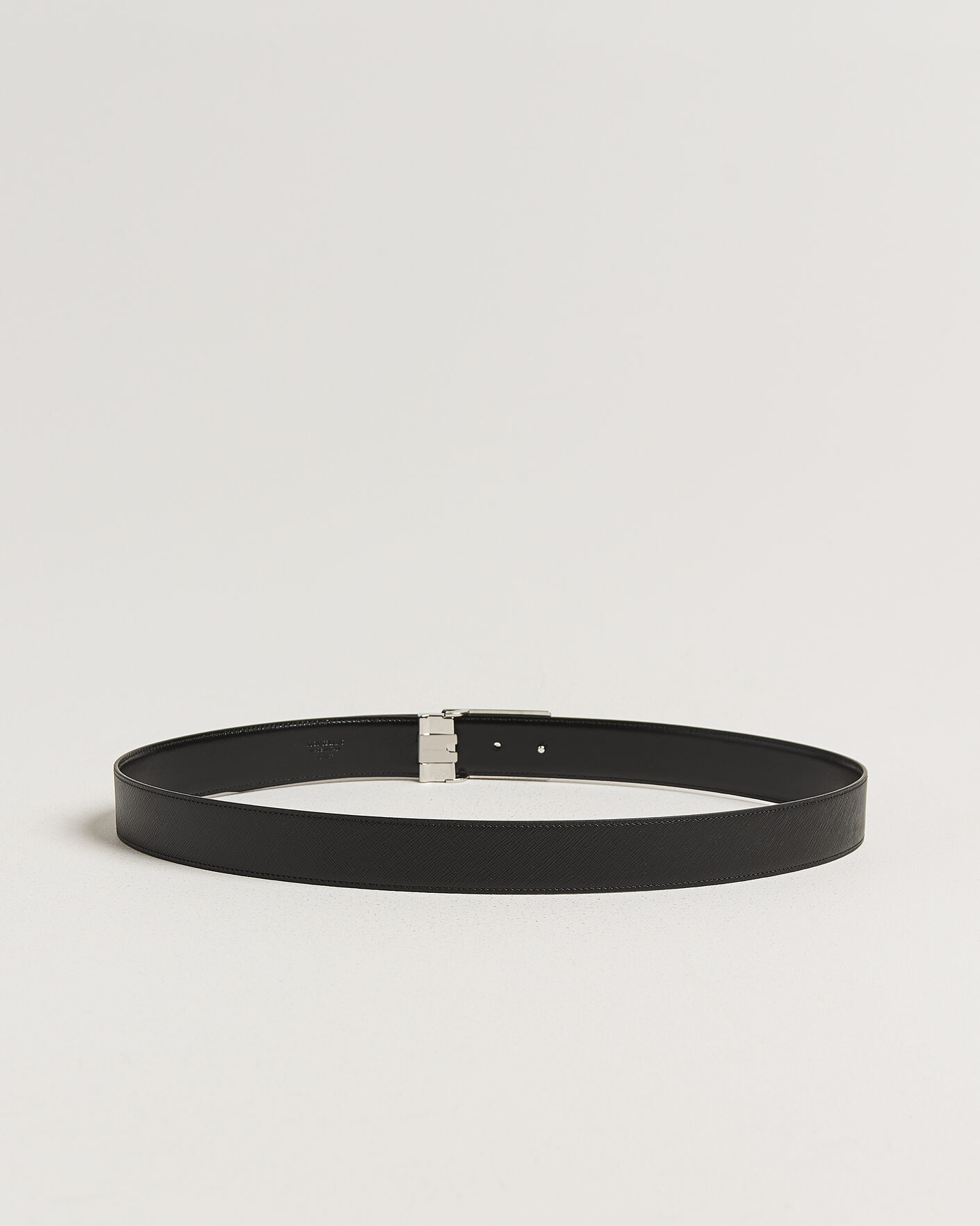 Homme | Ceintures | Montblanc | 35mm Reversible Sartorial/Calf Logo Belt Black